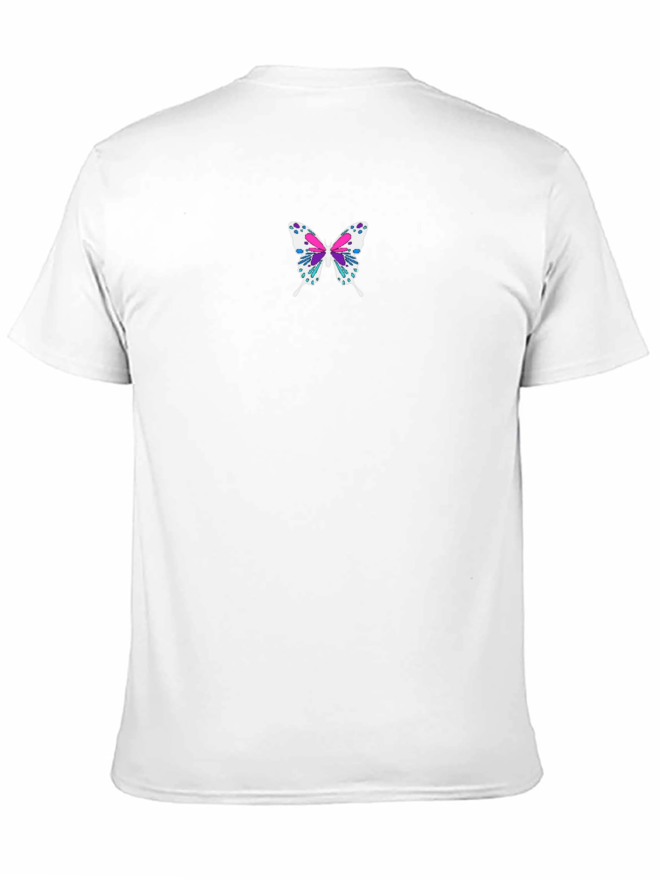 Butterfly Graphic Tee - Casual Black T-Shirt