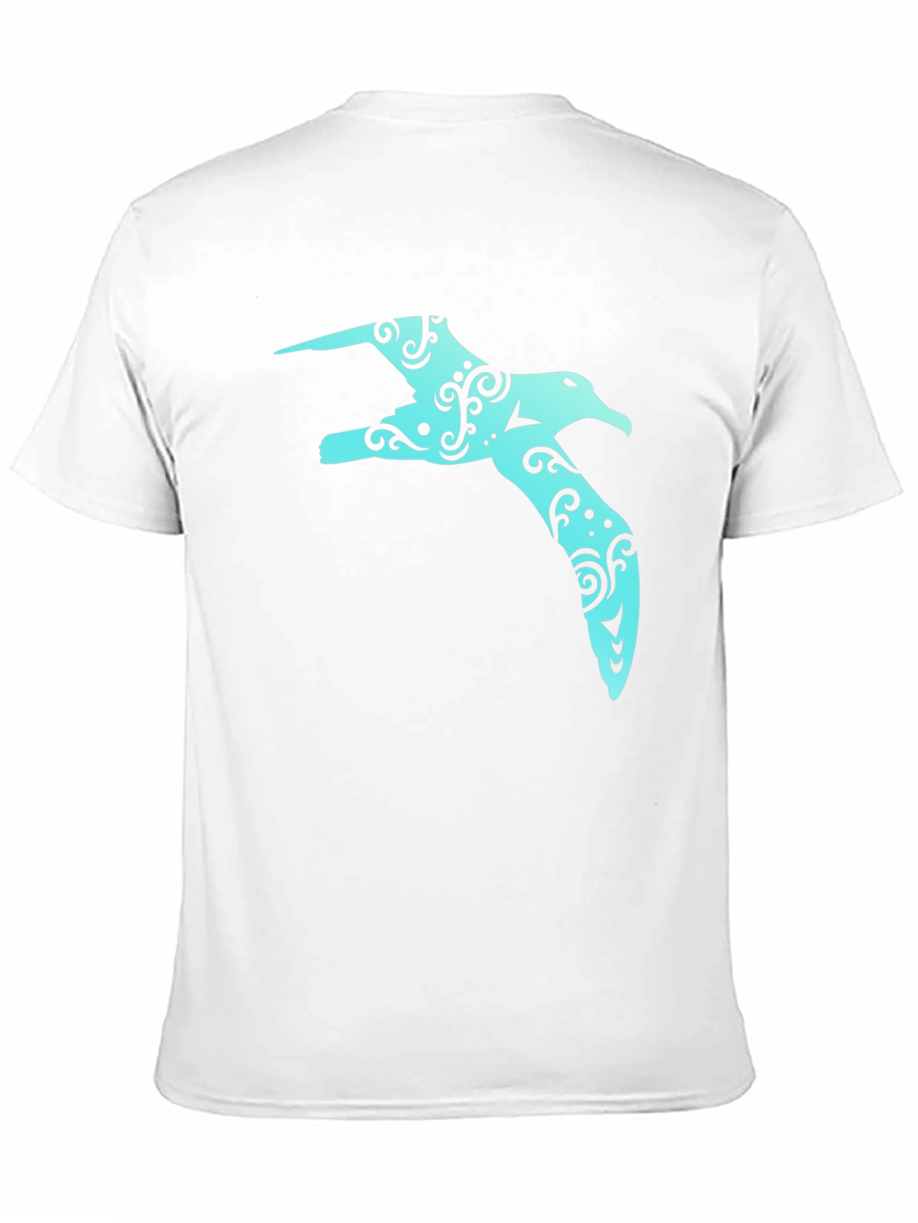 Albatross Graphic Tee - Stylish Bird Design Black T-Shirt