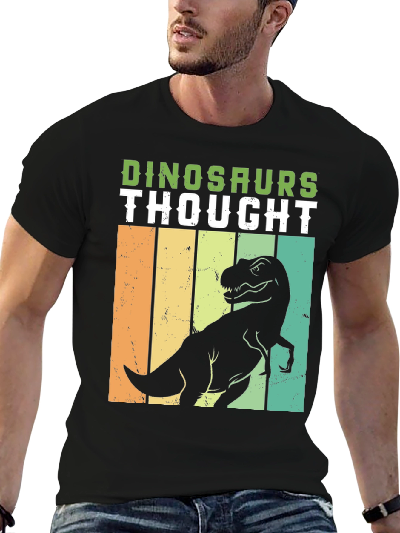 Dinosaurs Thought T-Rex Graphic Tee