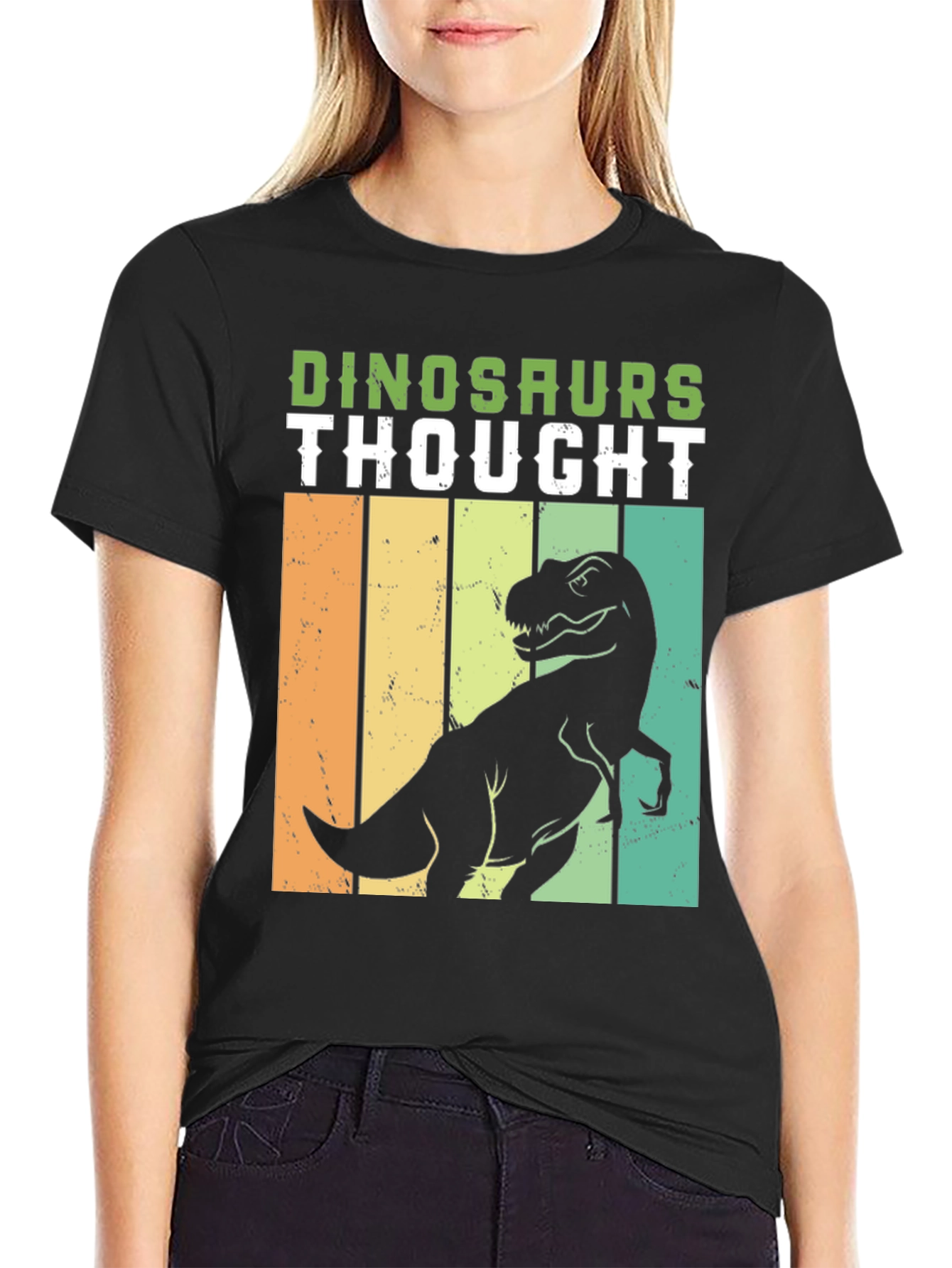 Dinosaurs Thought T-Rex Graphic Tee