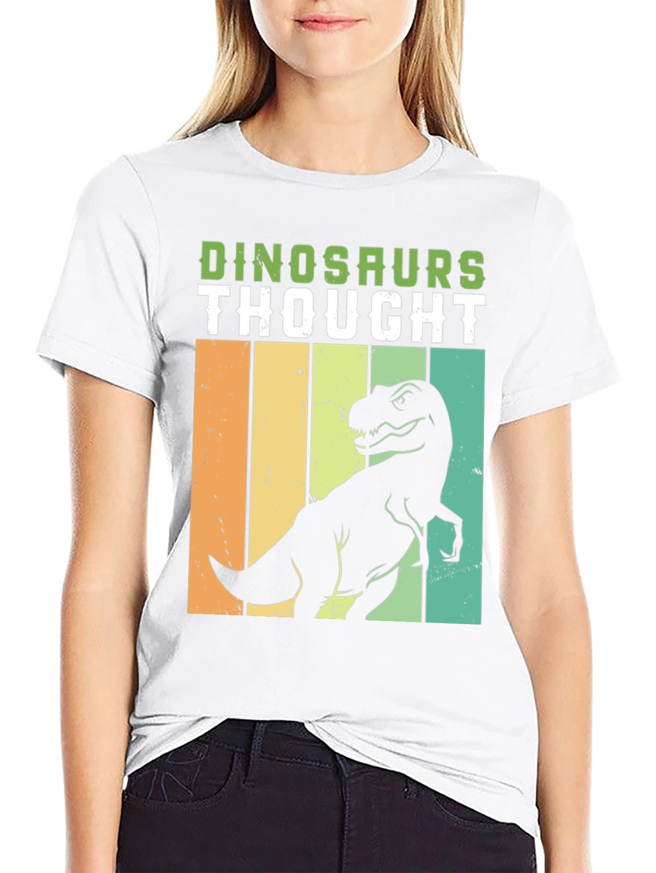 Dinosaurs Thought T-Rex Graphic Tee