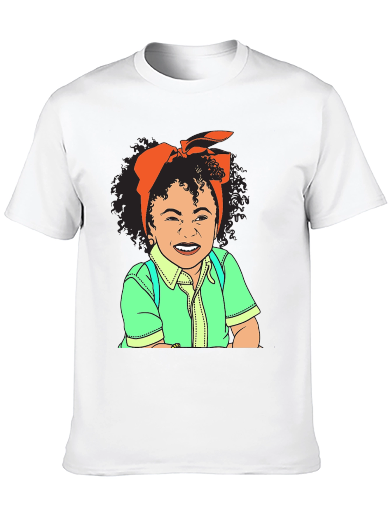 Cartoon Girl Graphic Tee