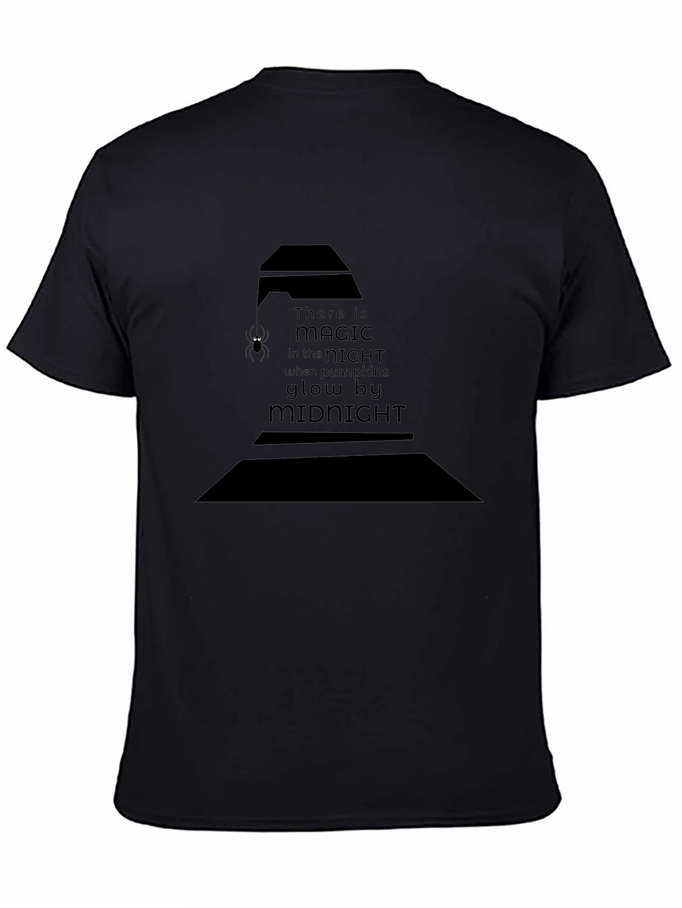 Magic Midnight T-Shirt - Halloween Witch Hat Design