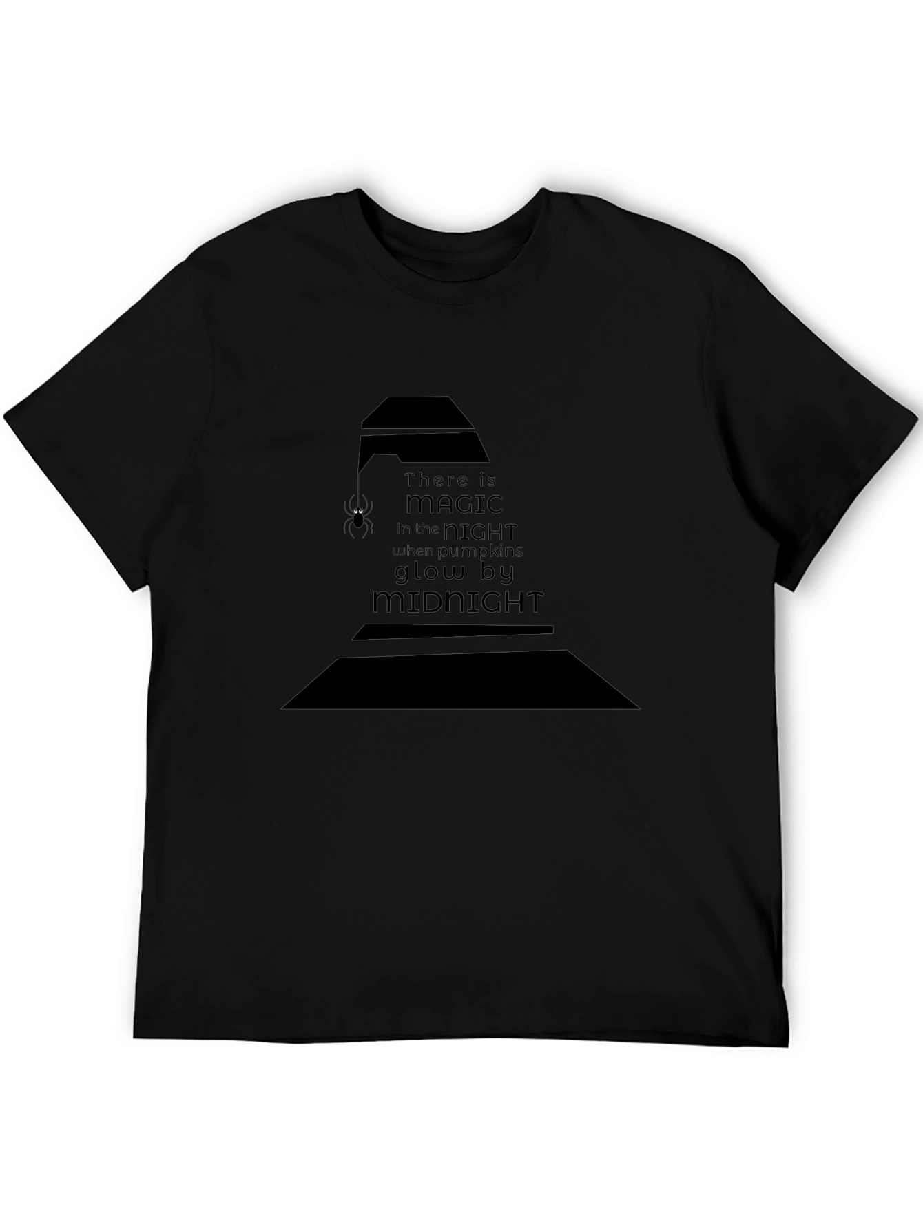 Magic Midnight T-Shirt - Halloween Witch Hat Design
