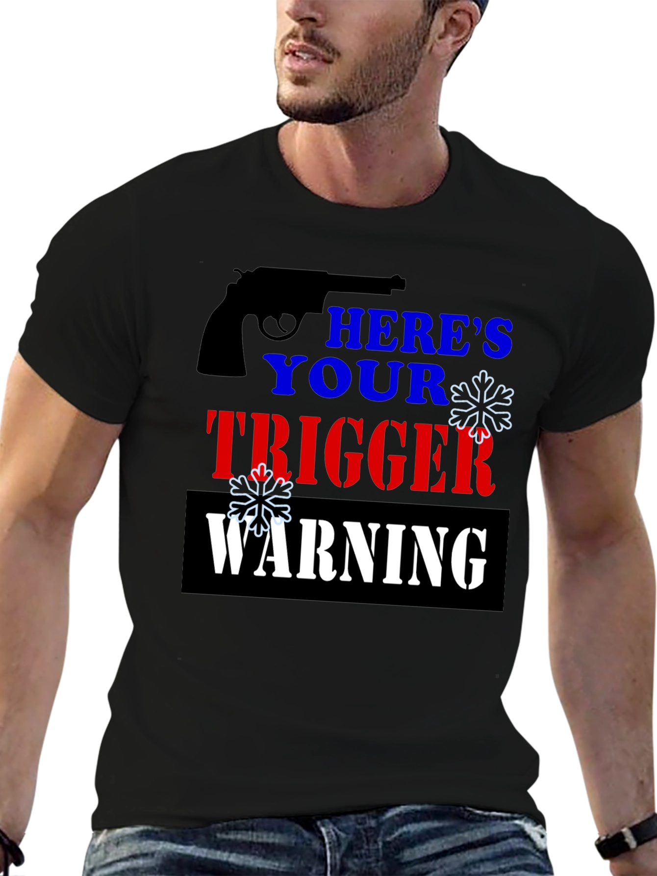 Heres Your Trigger Warning Funny T-Shirt