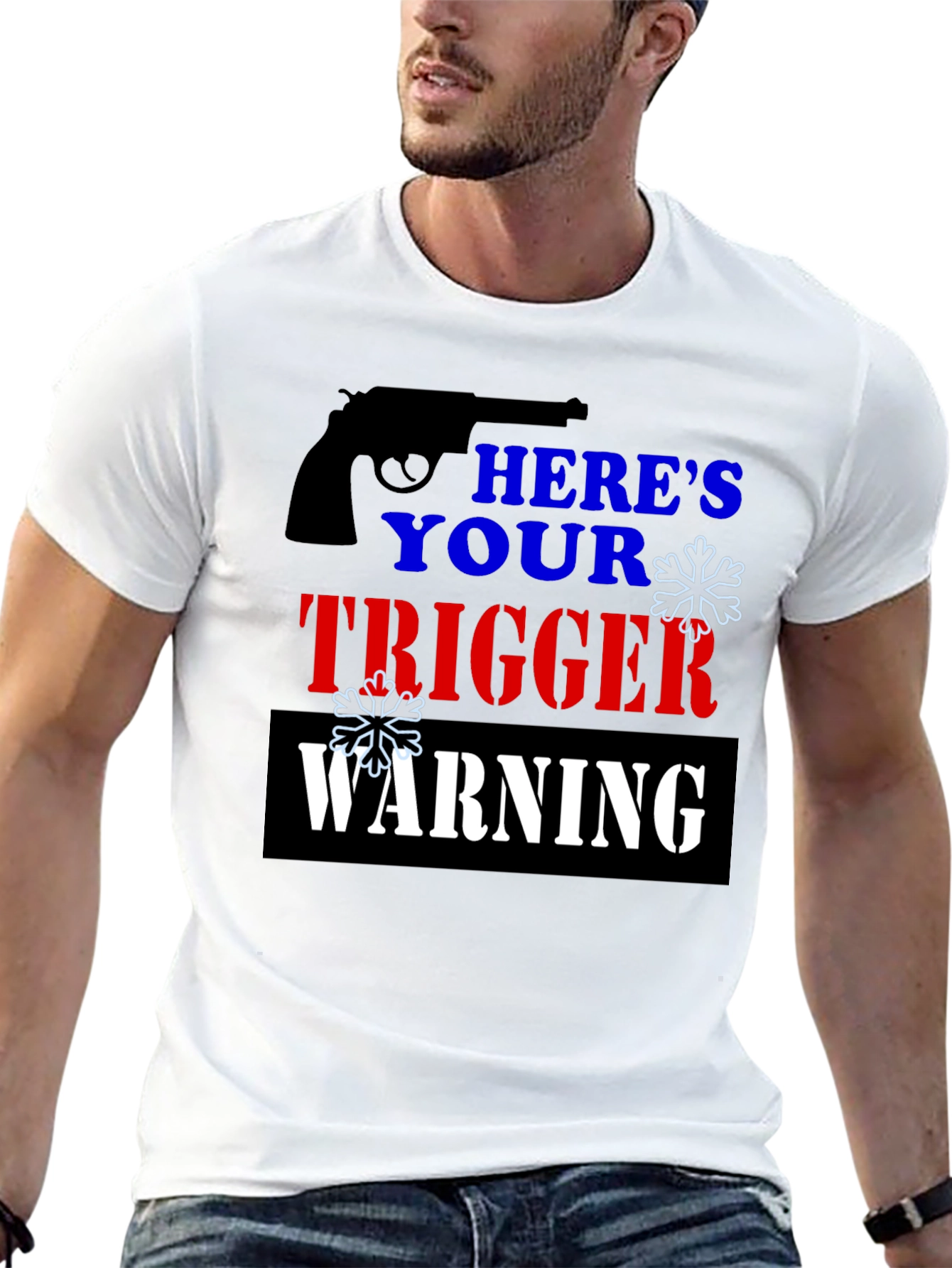 Heres Your Trigger Warning Funny T-Shirt