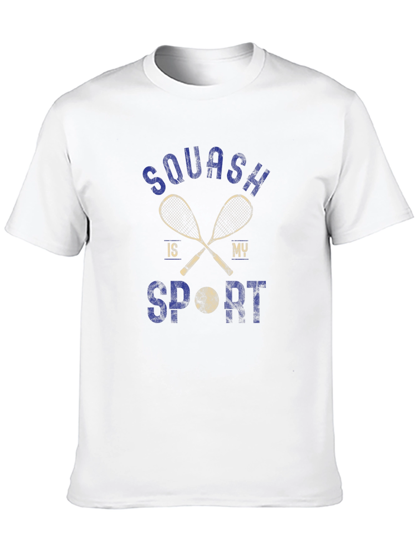 Squash is My Sport Black T-Shirt