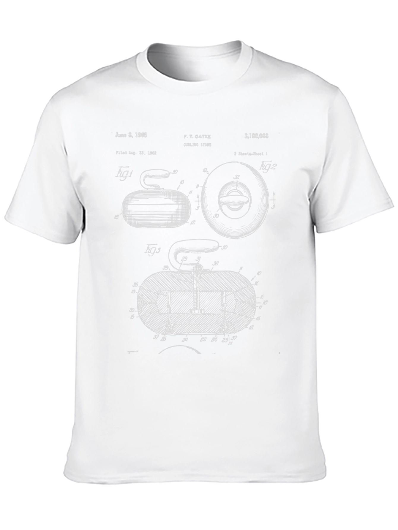 Curling Stone Patent T-Shirt