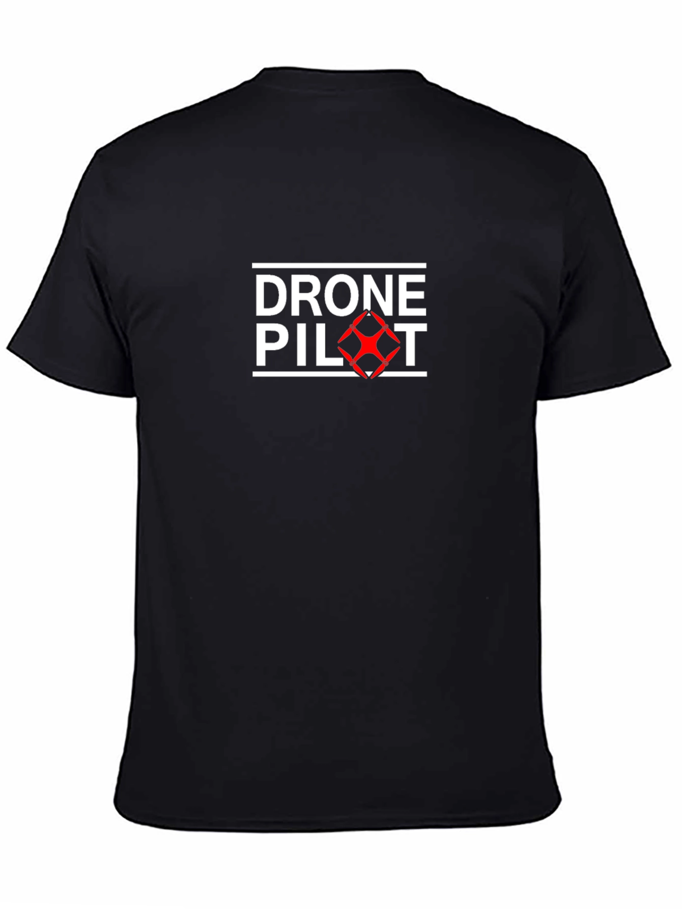 Drone Pilot Graphic Tee - Black