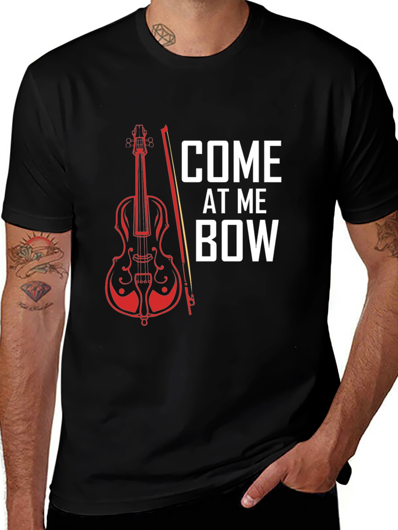 Come At Me Bow - Musician T-Shirt