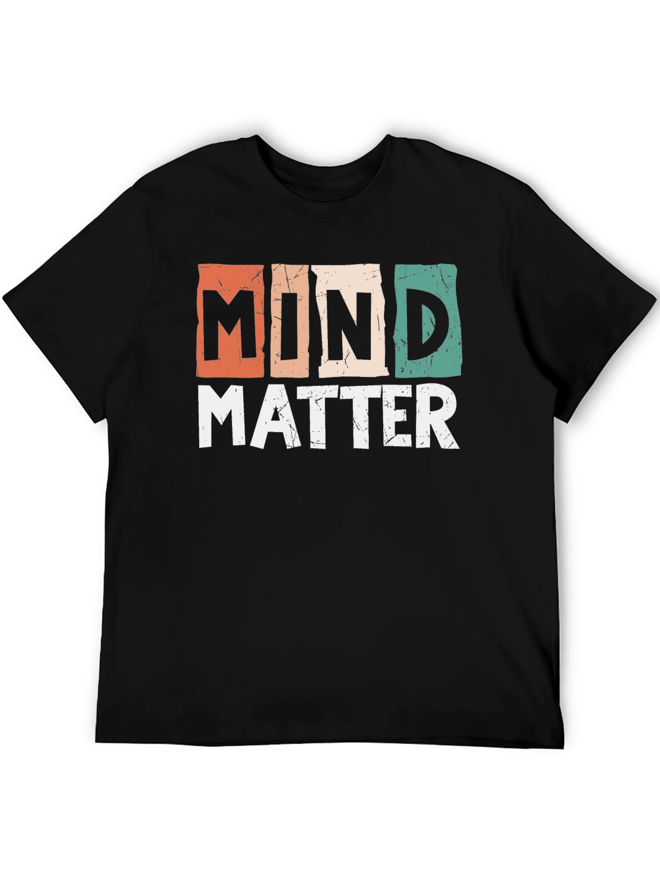 Mind Matter Graphic T-Shirt Retro Design