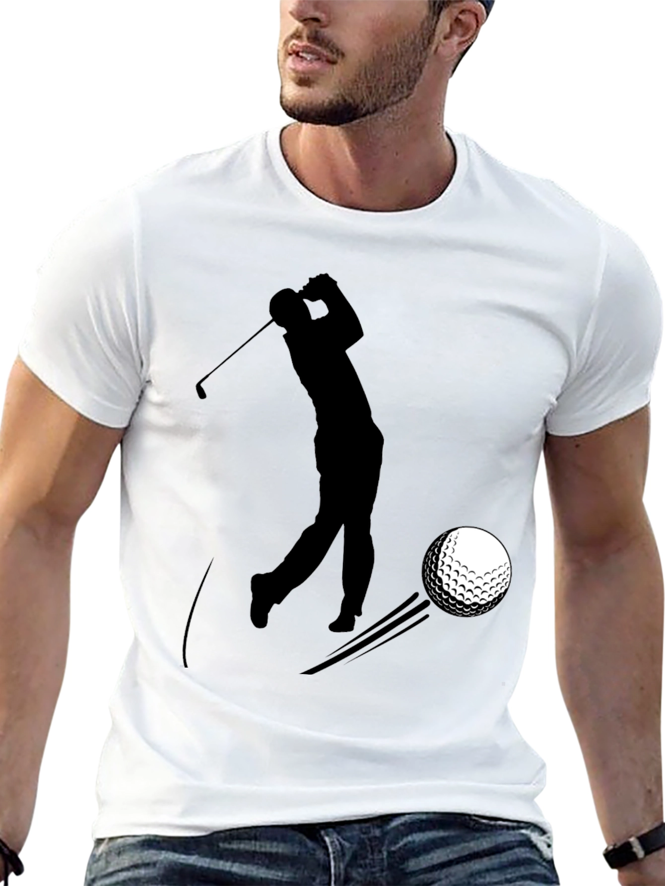 Golf Swing Silhouette T-Shirt