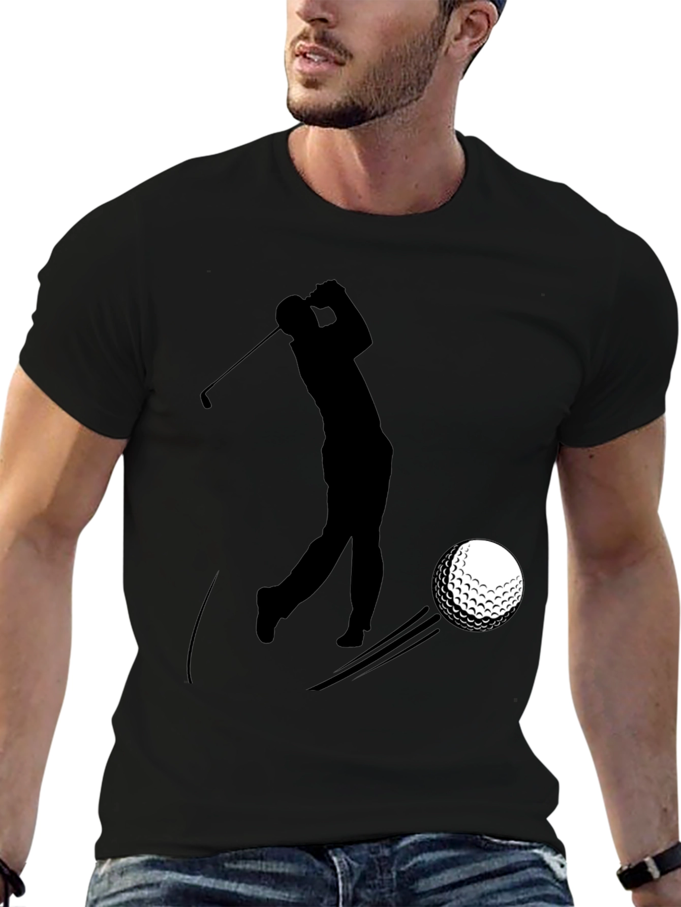 Golf Swing Silhouette T-Shirt