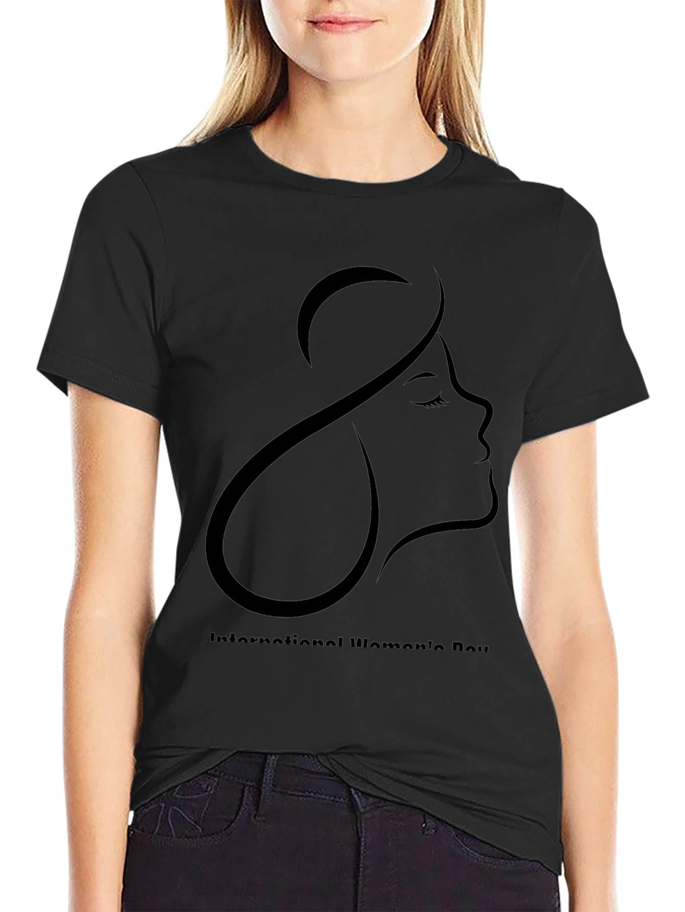 Womens Day T-Shirt - Silhouette Graphic Tee