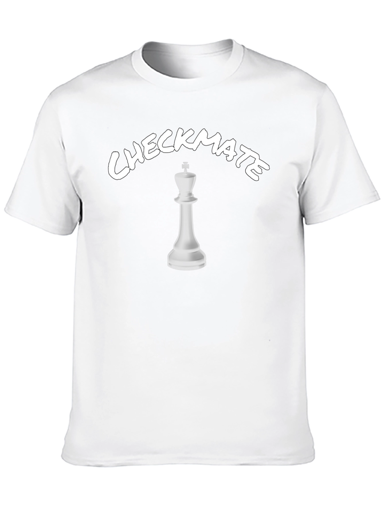 Checkmate Chess King Graphic T-Shirt