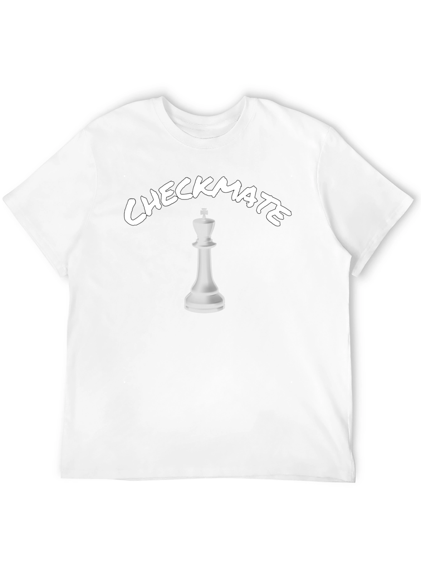 Checkmate Chess King Graphic T-Shirt