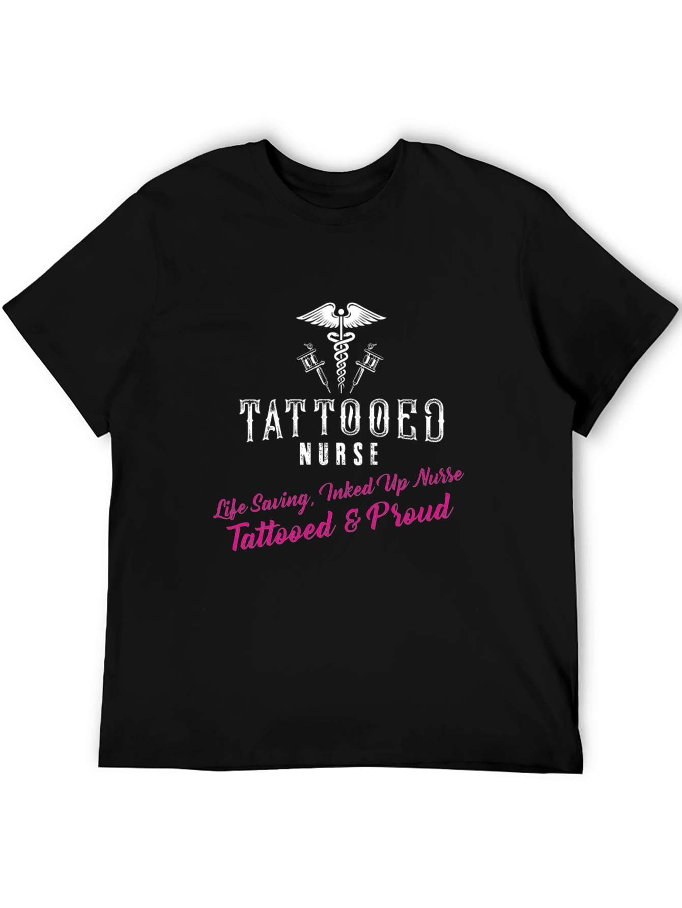 Tattooed Nurse Graphic T-Shirt