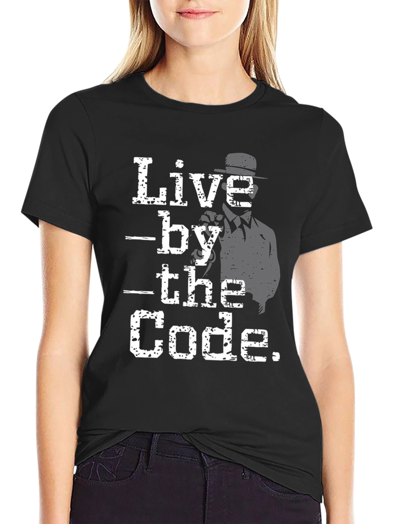 Live by the Code Graphic T-Shirt