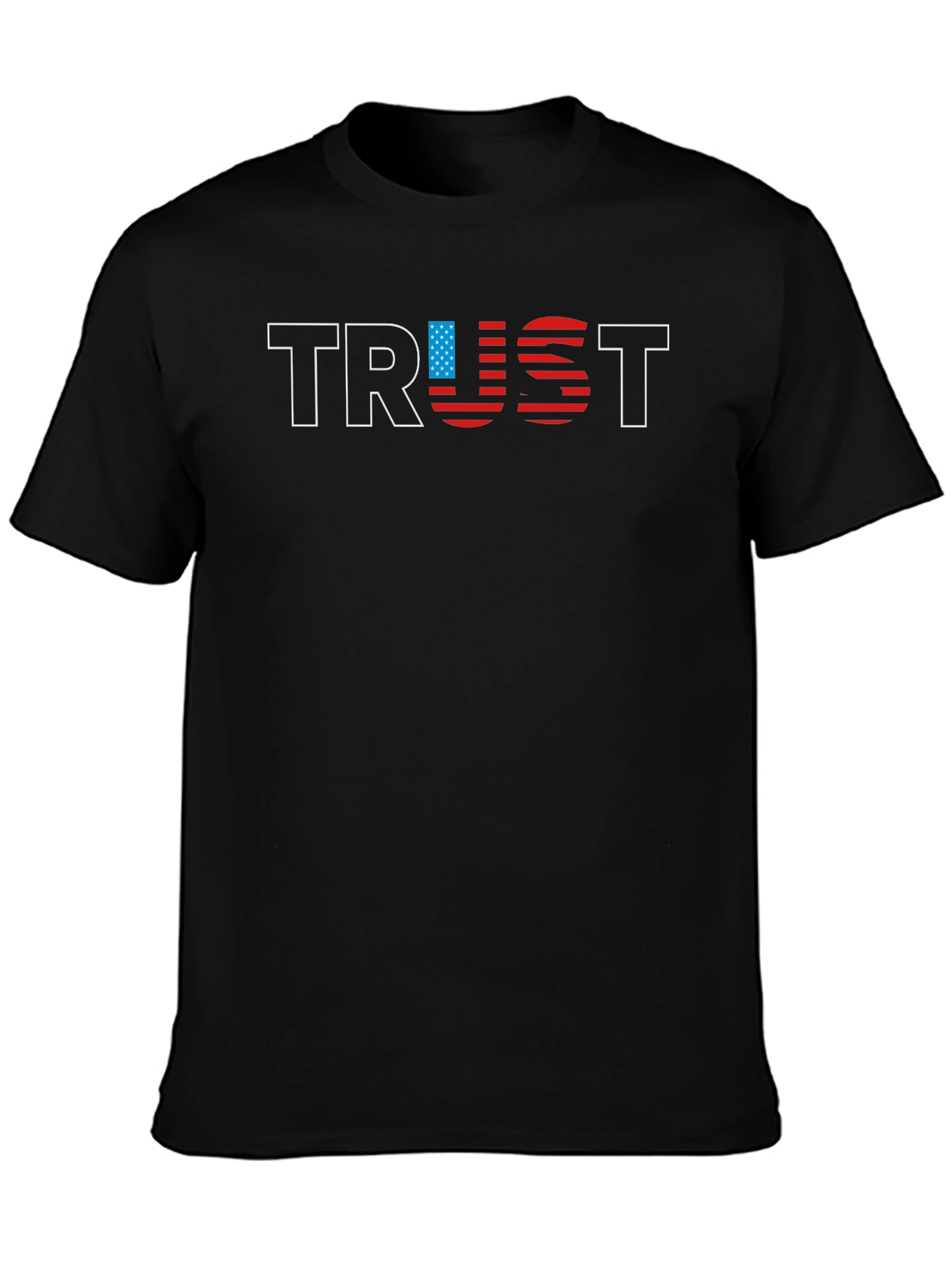 TRUST USA Flag Graphic Tee