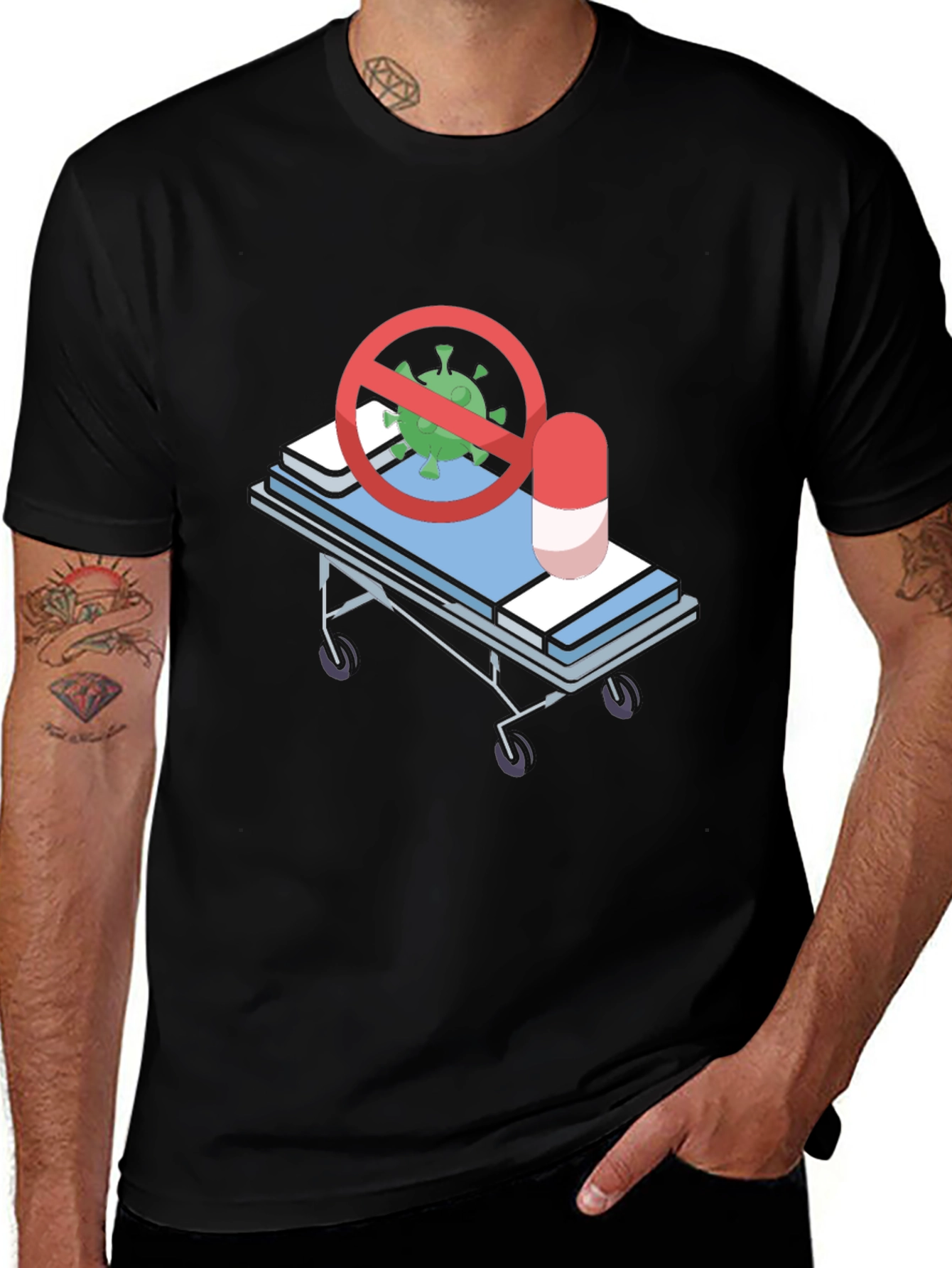 COVID-19 Prevention Graphic Tee