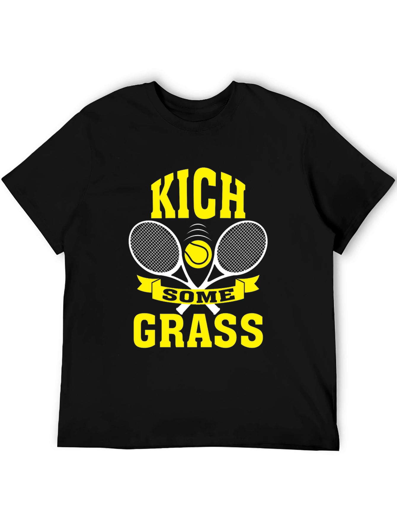 Kick Some Grass Tennis T-Shirt