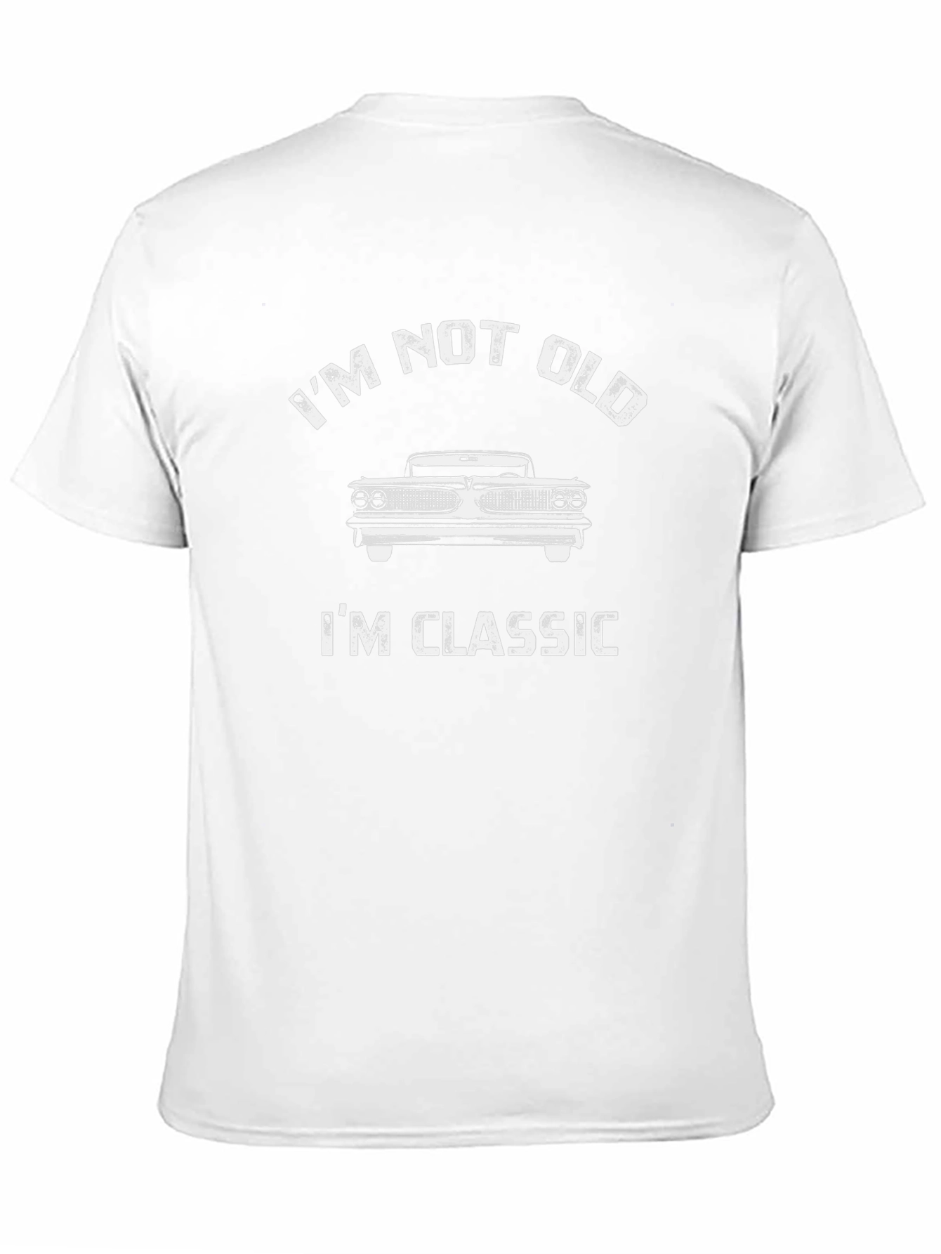 Im Not Old Im Classic Car T-Shirt - Black