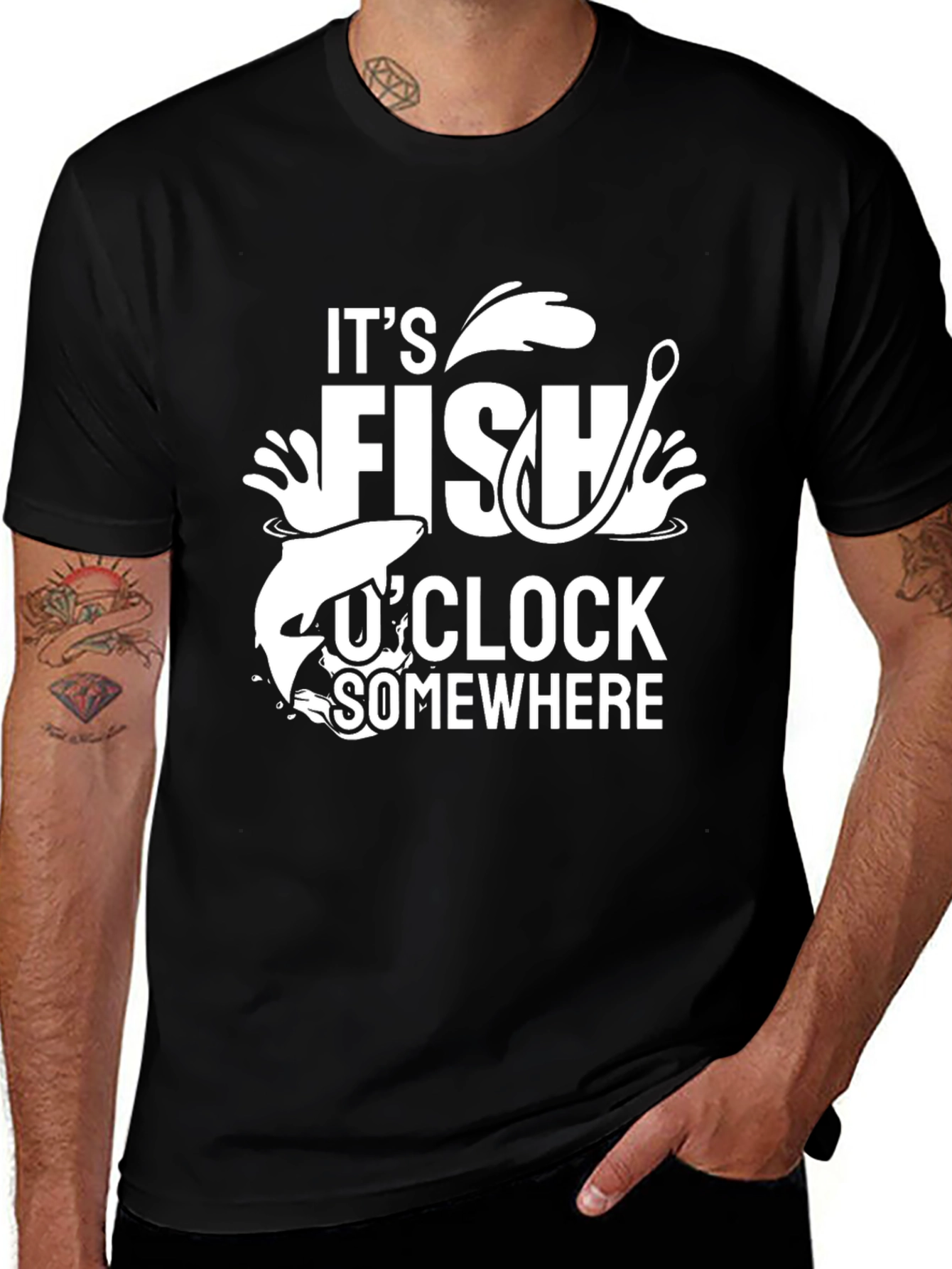 Its Fish OClock Somewhere T-Shirt