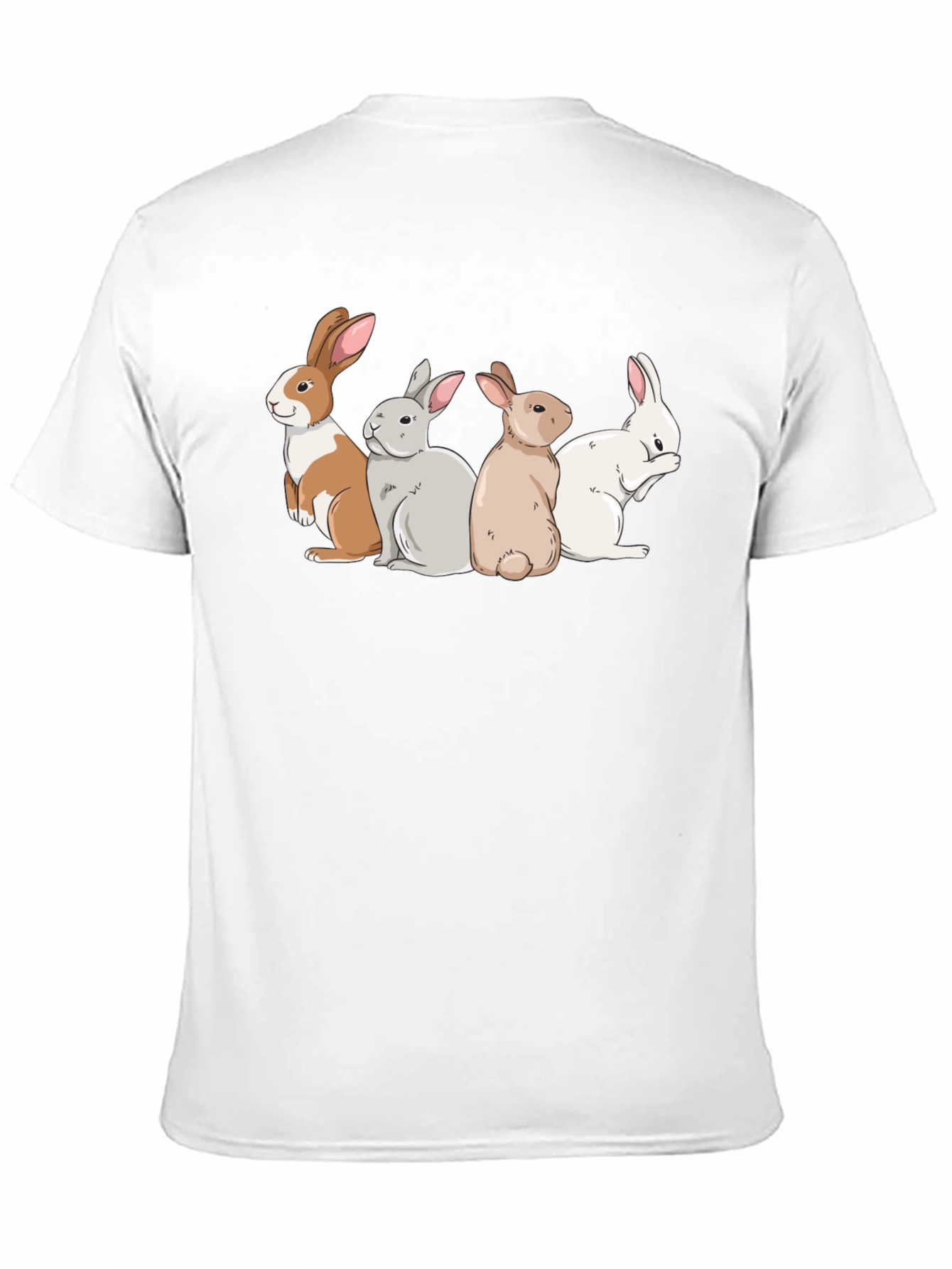 Bunny Squad Graphic Tee - Soft Cotton T-Shirt