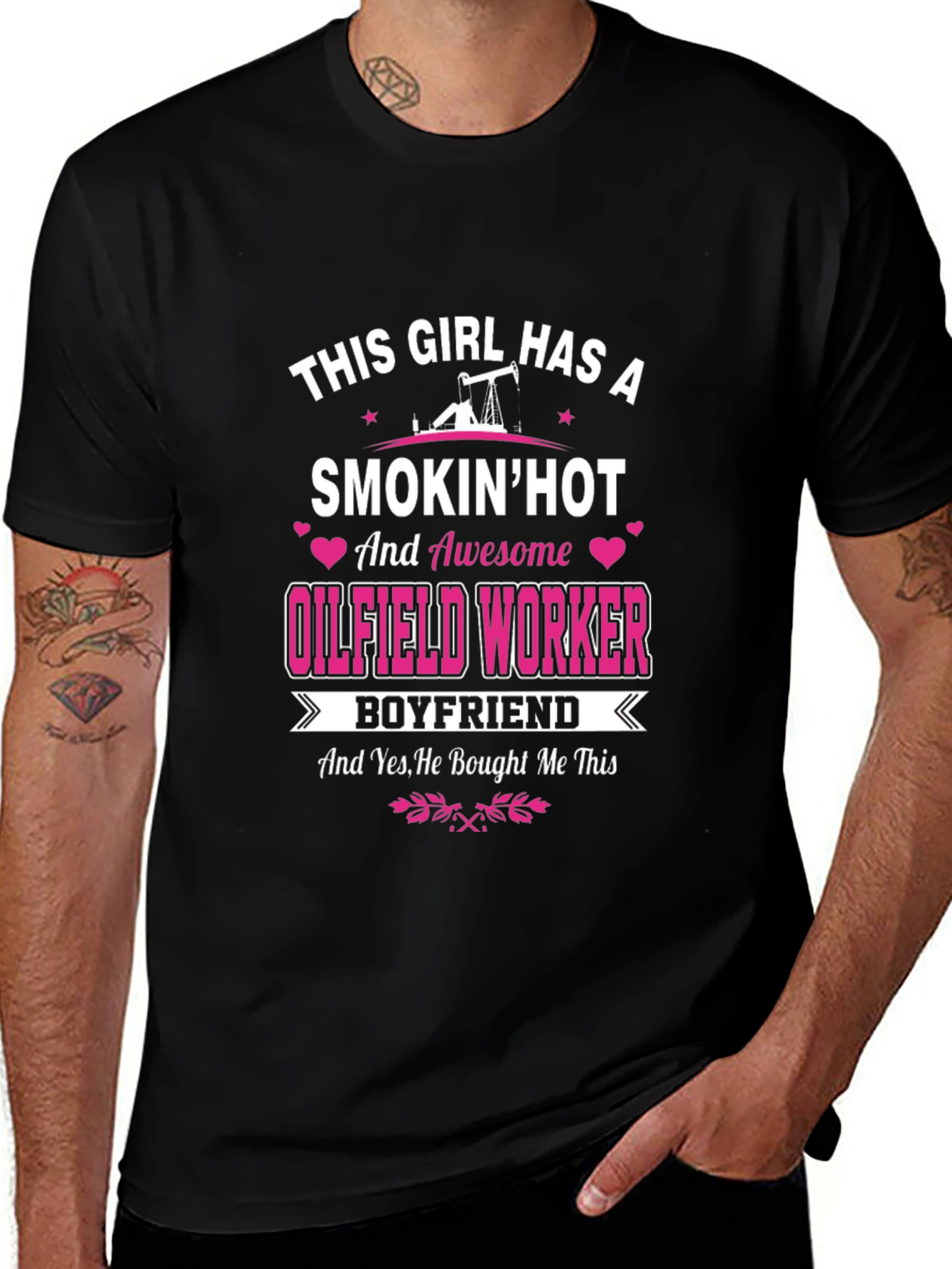 Oilfield Worker Boyfriend T-Shirt