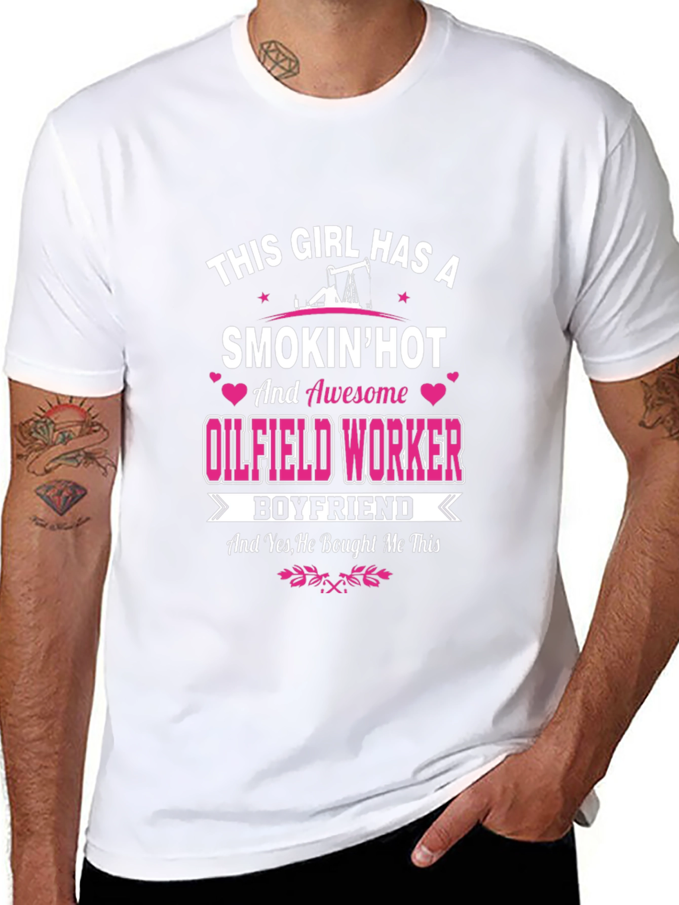 Oilfield Worker Boyfriend T-Shirt