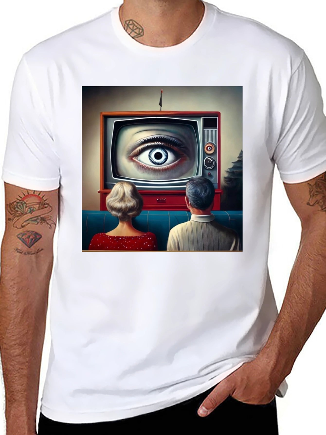 Eye on TV Graphic Tee