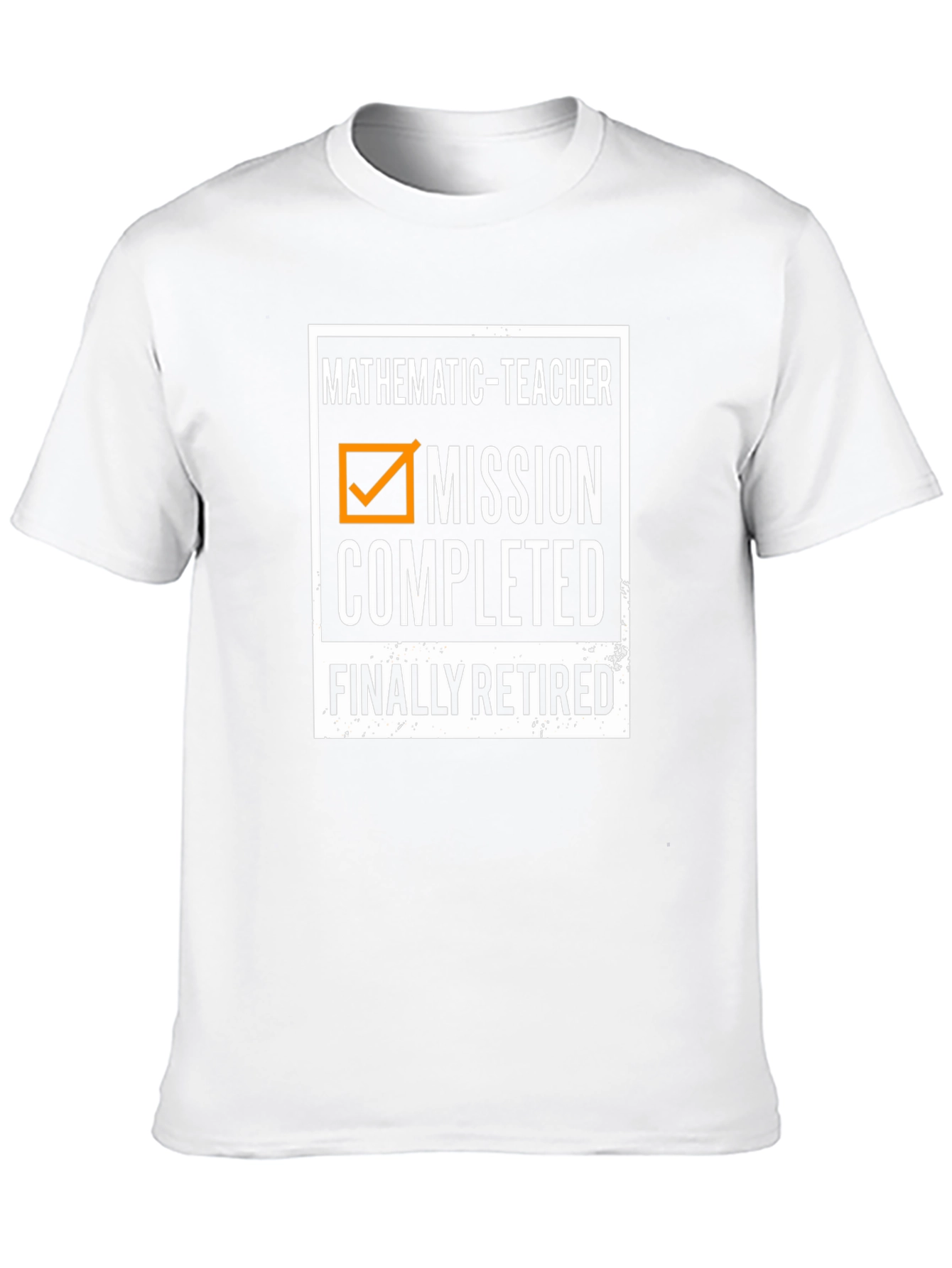 Mathematic Teacher Retired T-Shirt