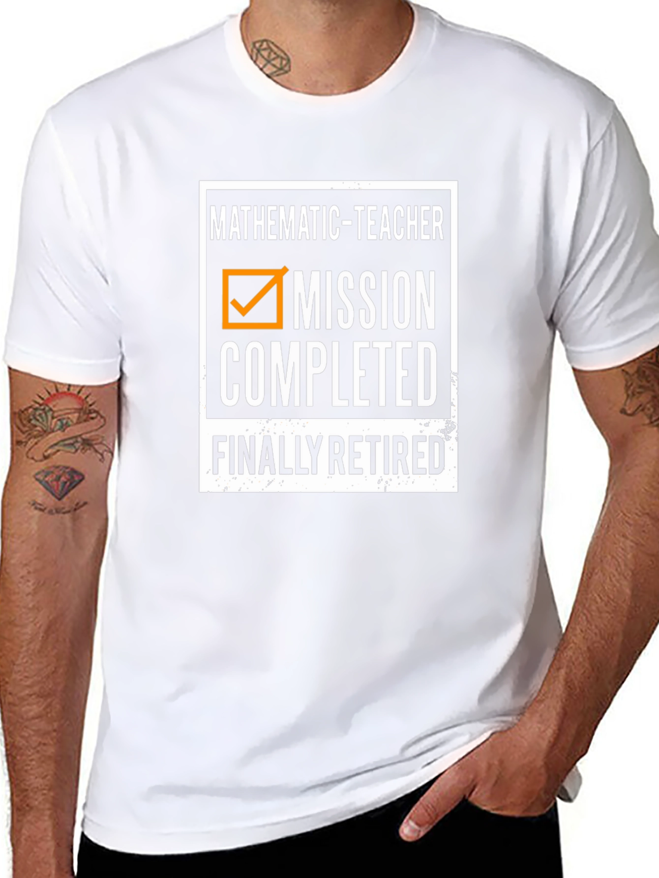 Mathematic Teacher Retired T-Shirt