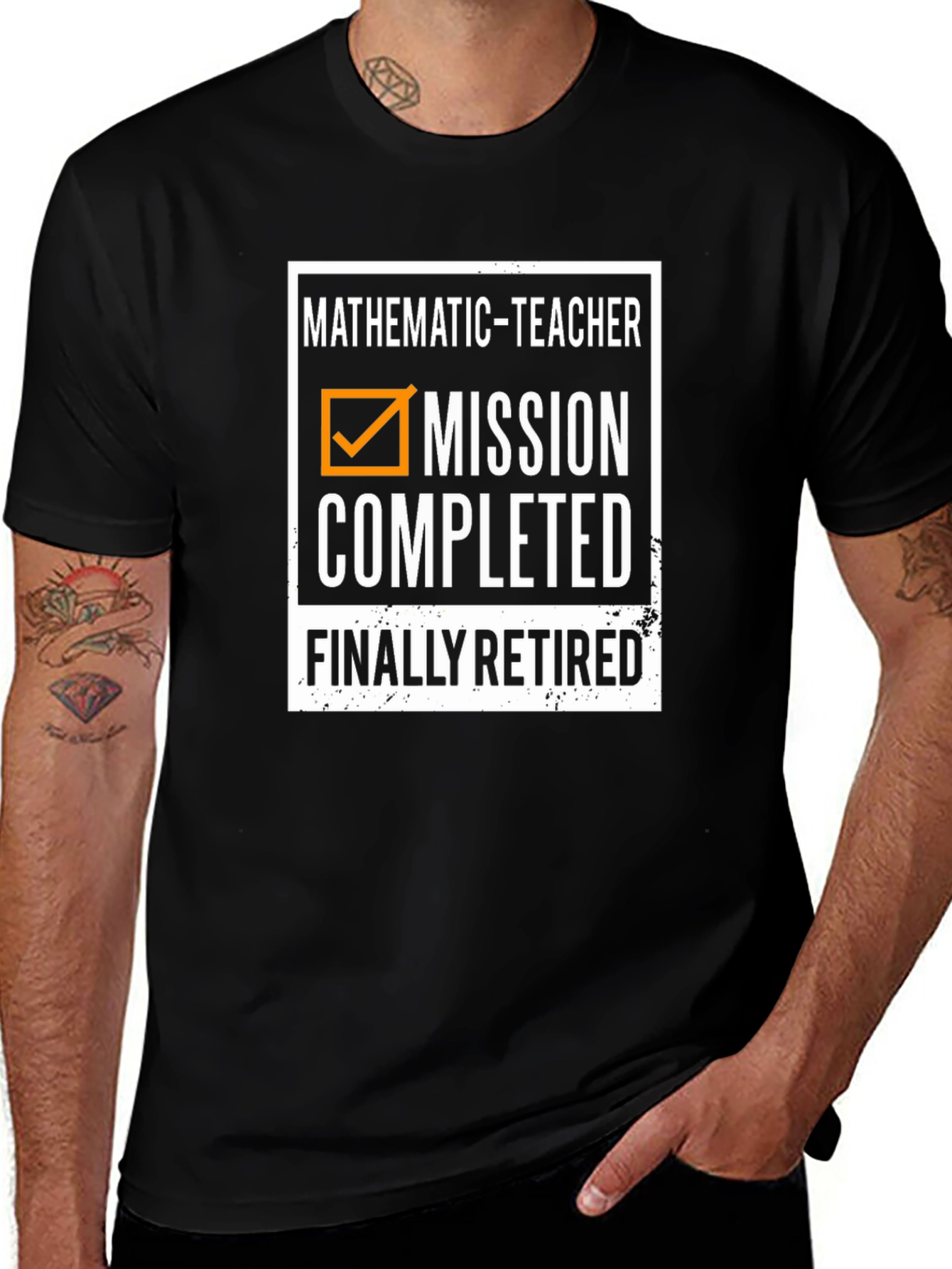 Mathematic Teacher Retired T-Shirt