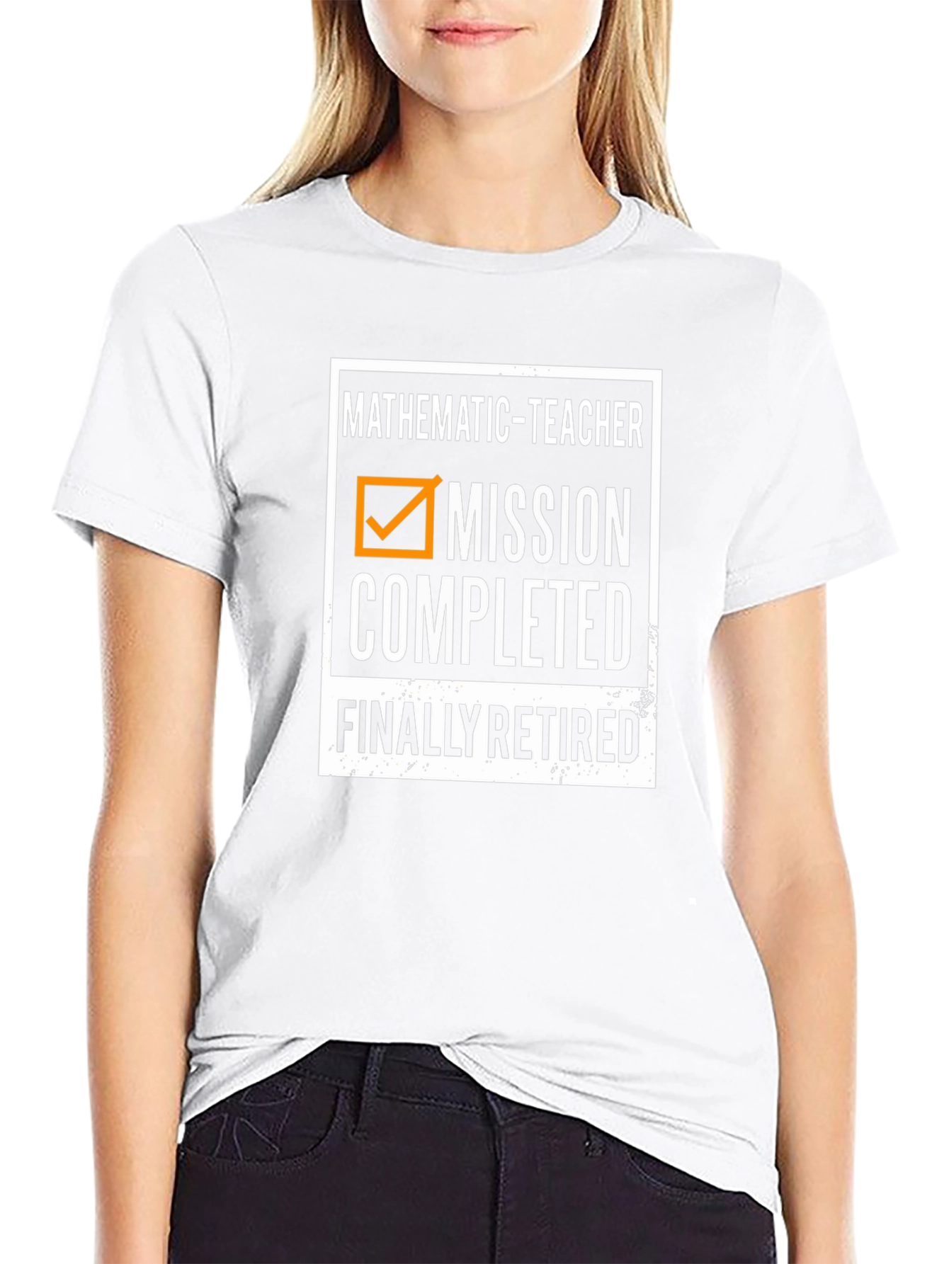 Mathematic Teacher Retired T-Shirt