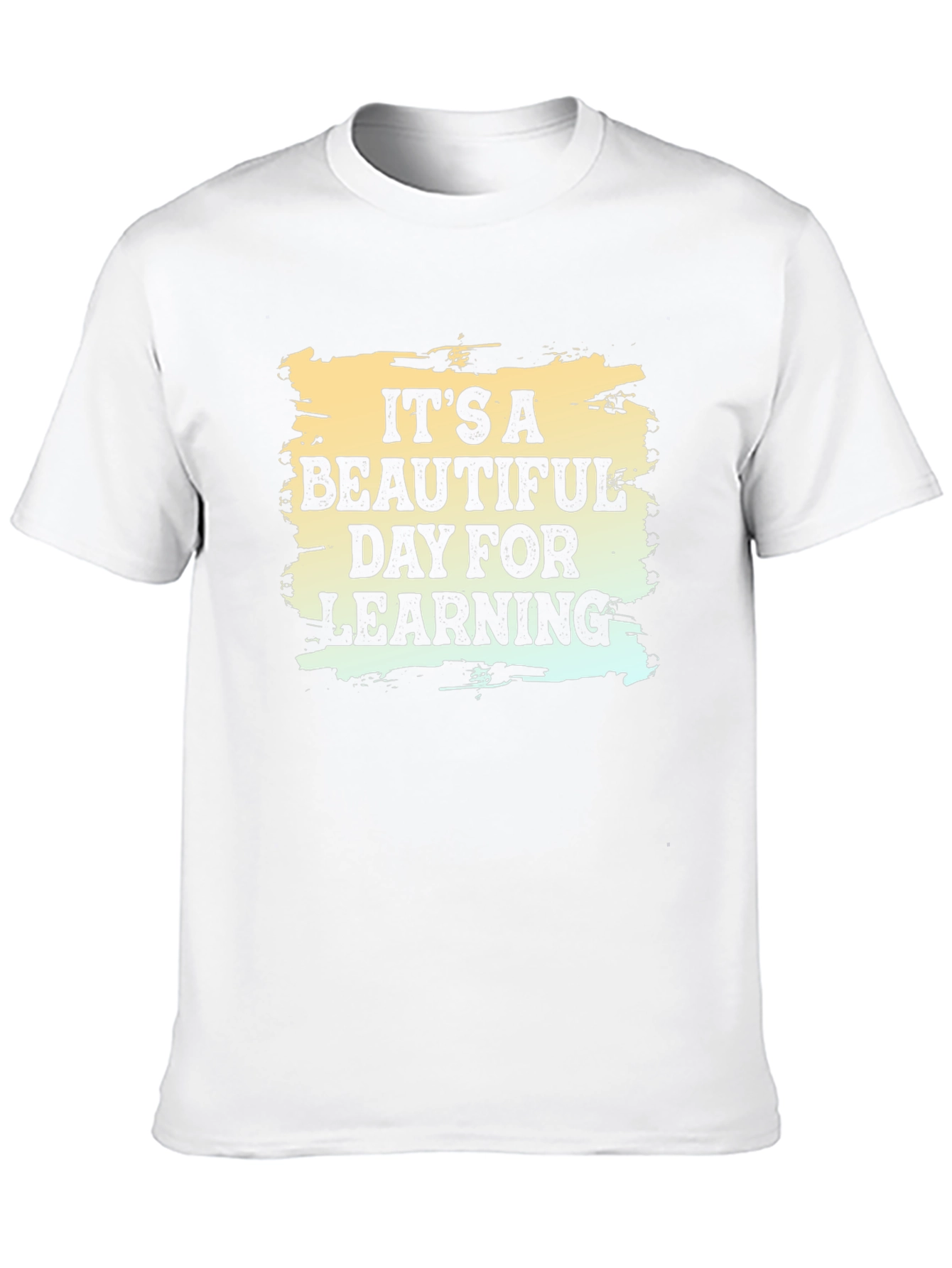 Its A Beautiful Day For Learning Black T-Shirt