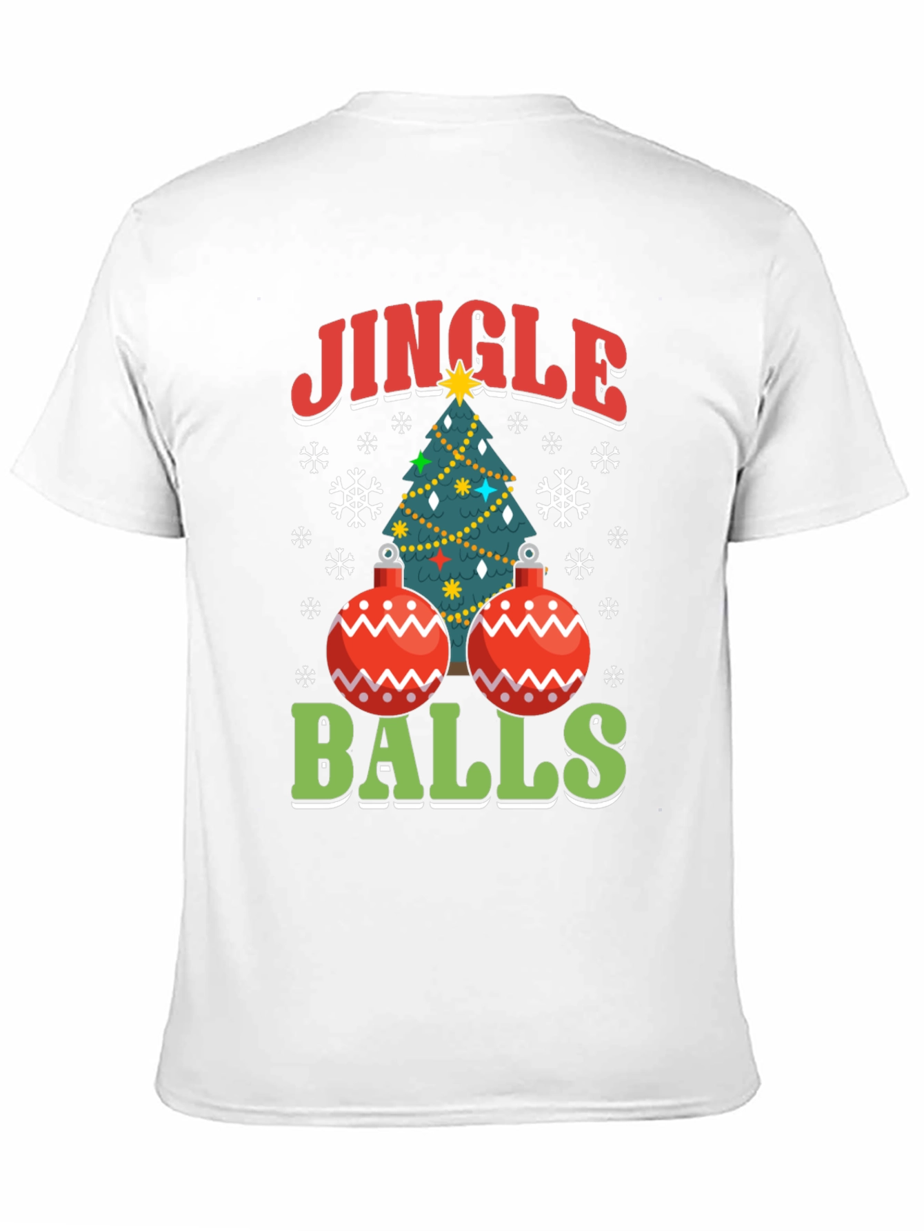Funny Jingle Balls Christmas T-Shirt Holiday Party Tee