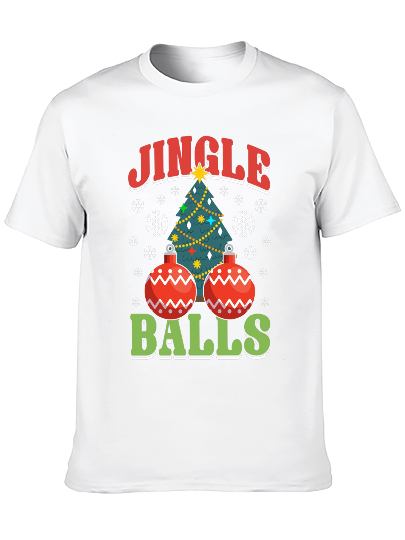 Funny Jingle Balls Christmas T-Shirt Holiday Party Tee