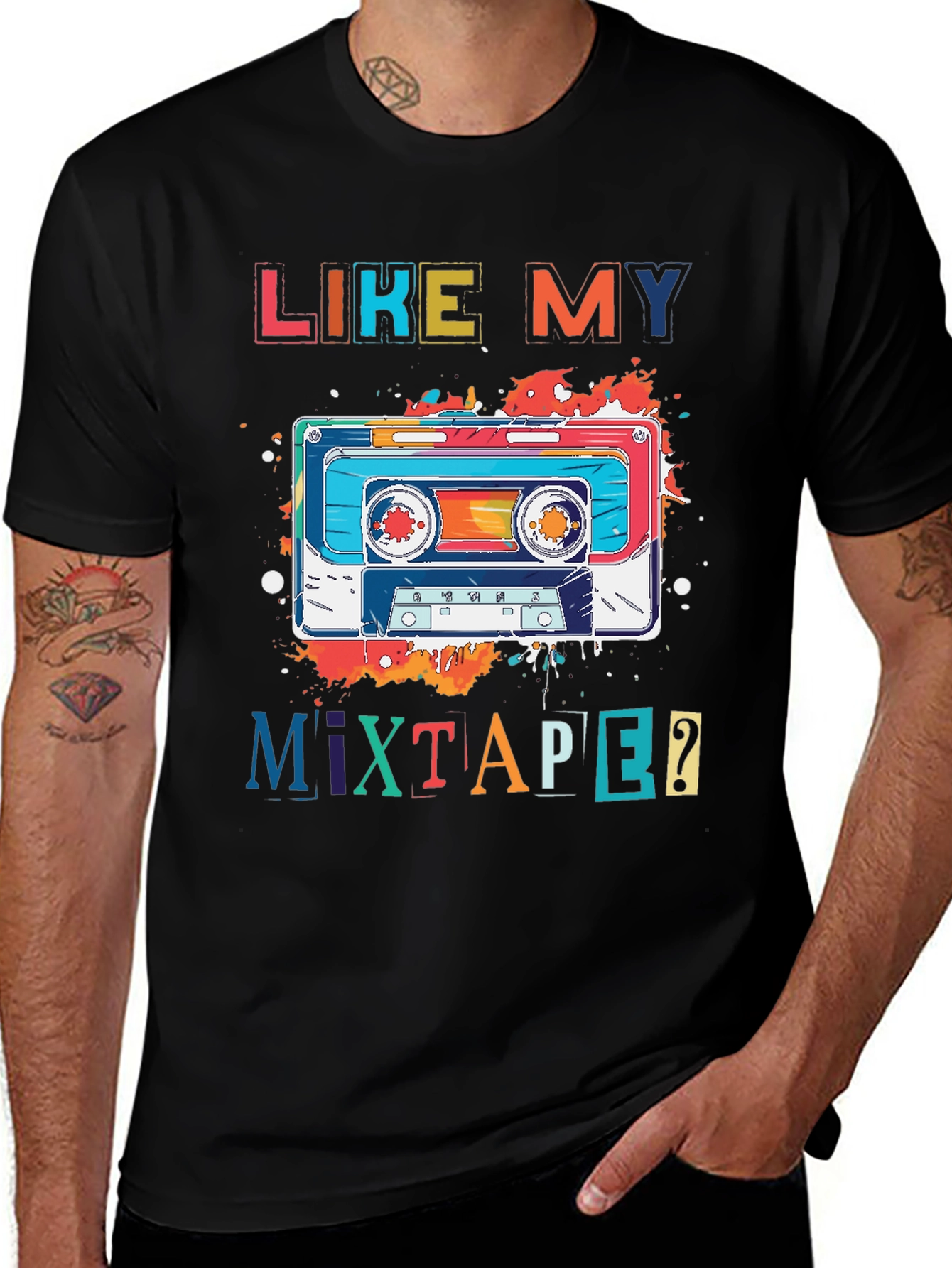 Retro Mixtape T-Shirt - Like My Mixtape? Design