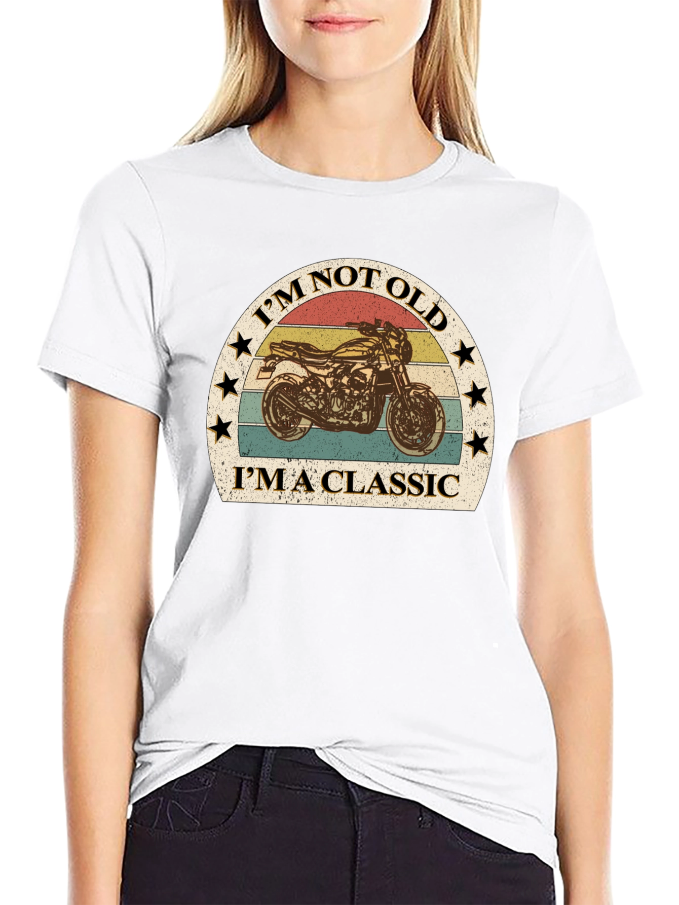 Classic Motorcycle Graphic Tee - Im Not Old