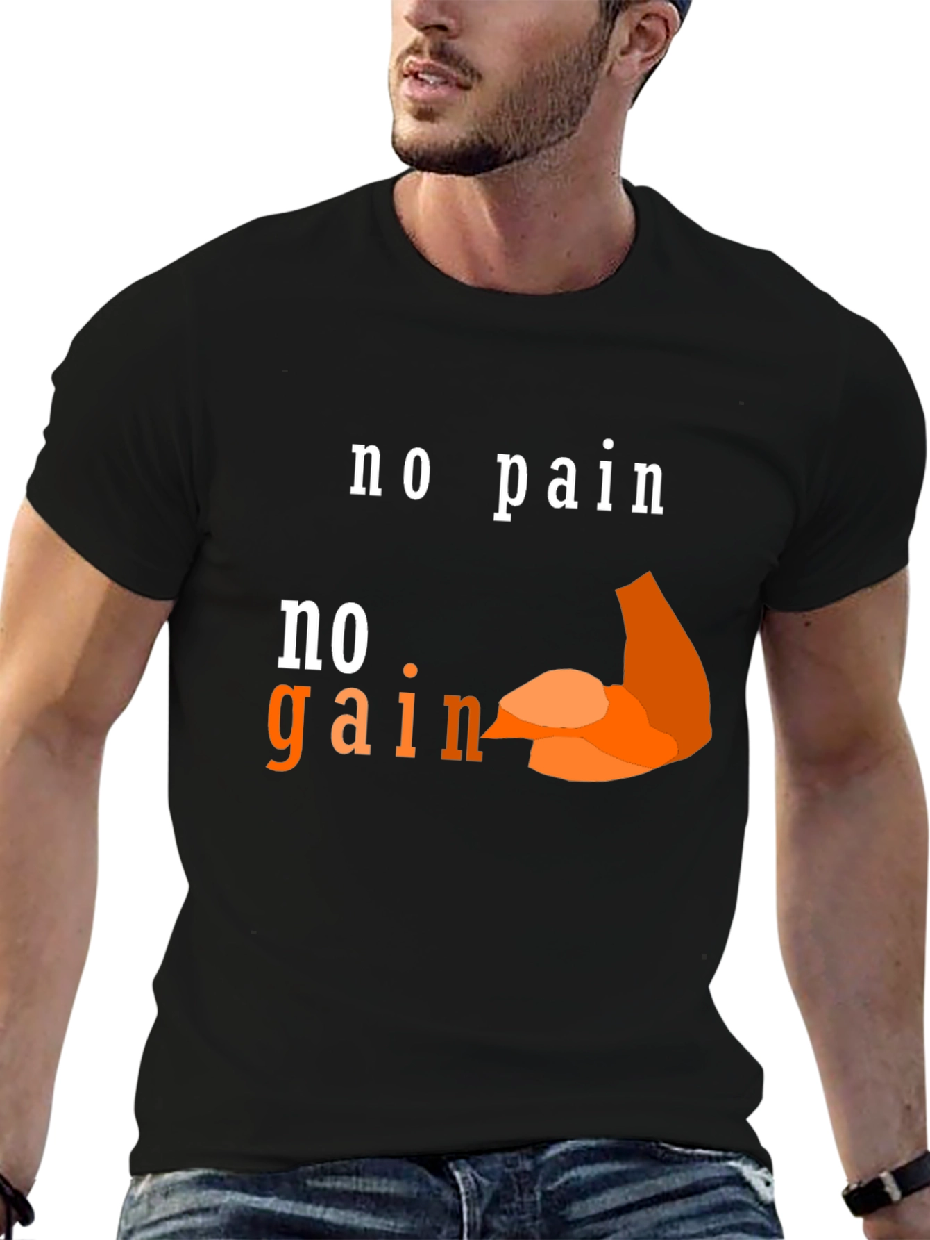 No Pain No Gain Workout T-Shirt