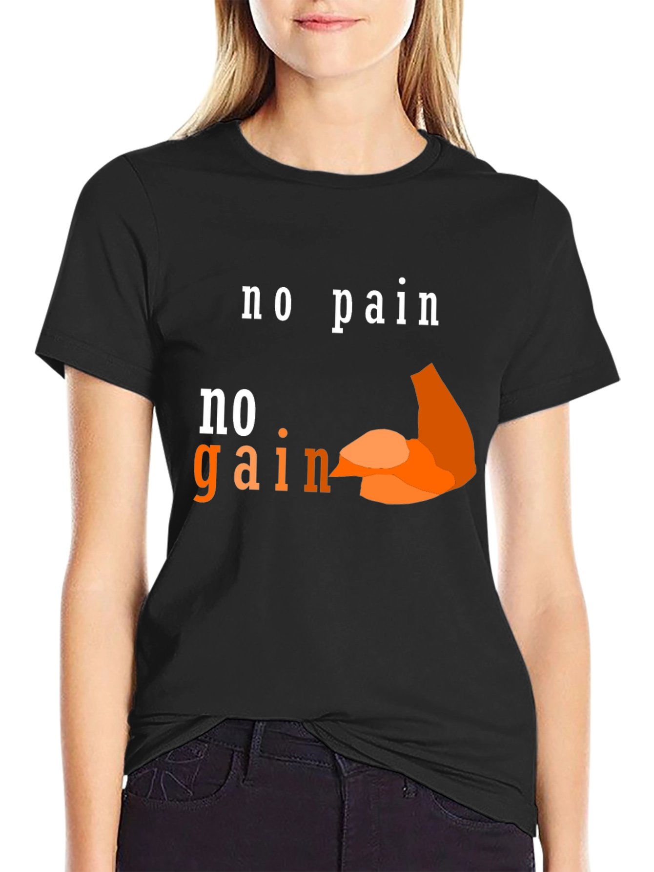 No Pain No Gain Workout T-Shirt
