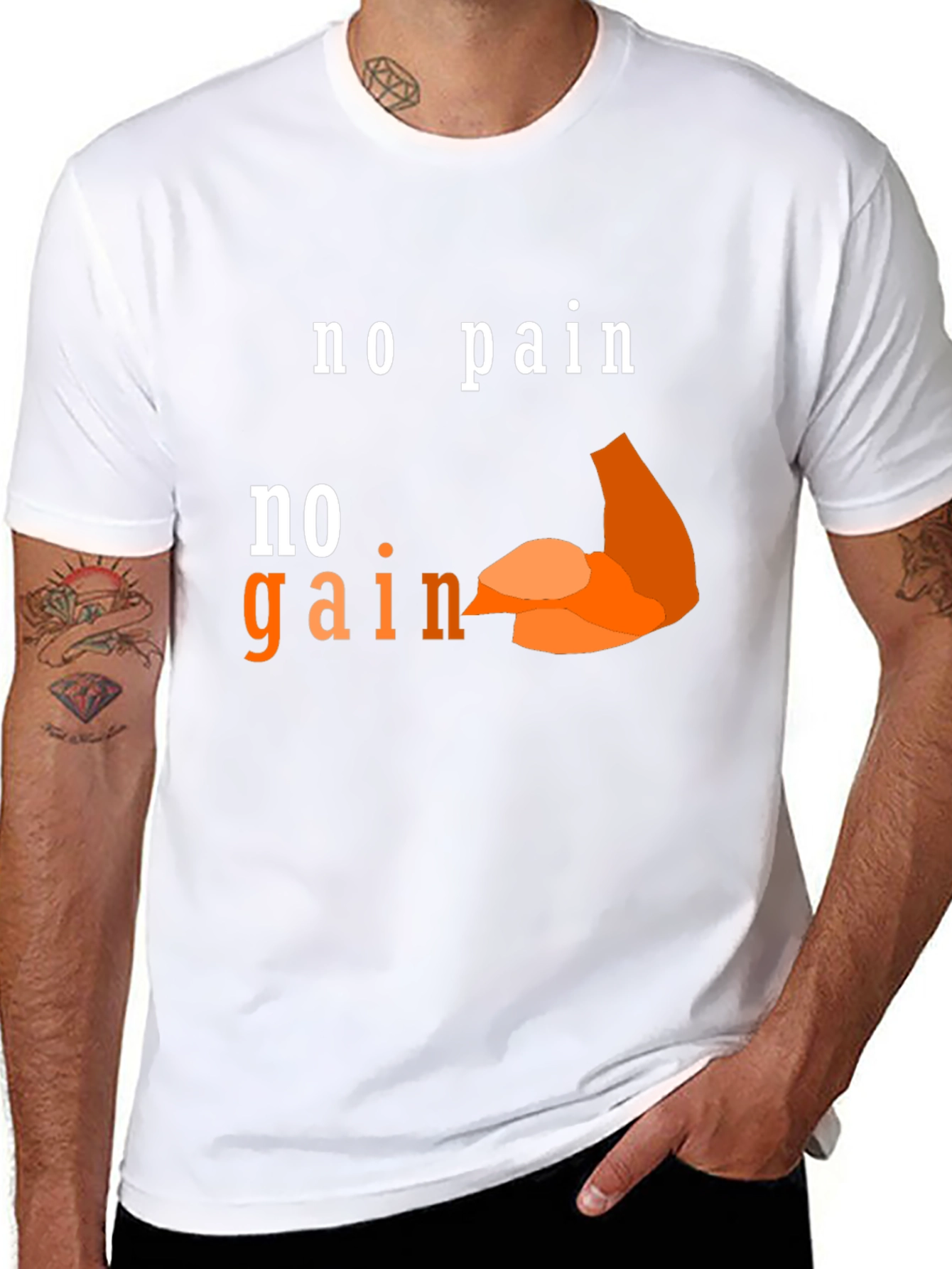No Pain No Gain Workout T-Shirt