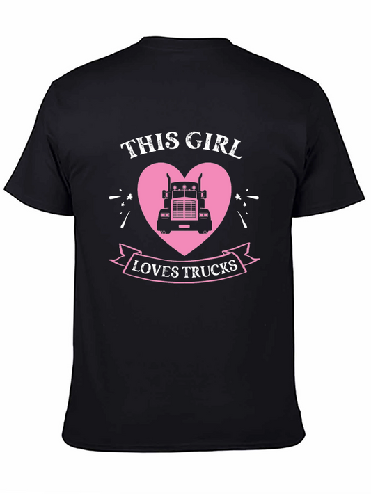 This Girl Loves Trucks T-Shirt
