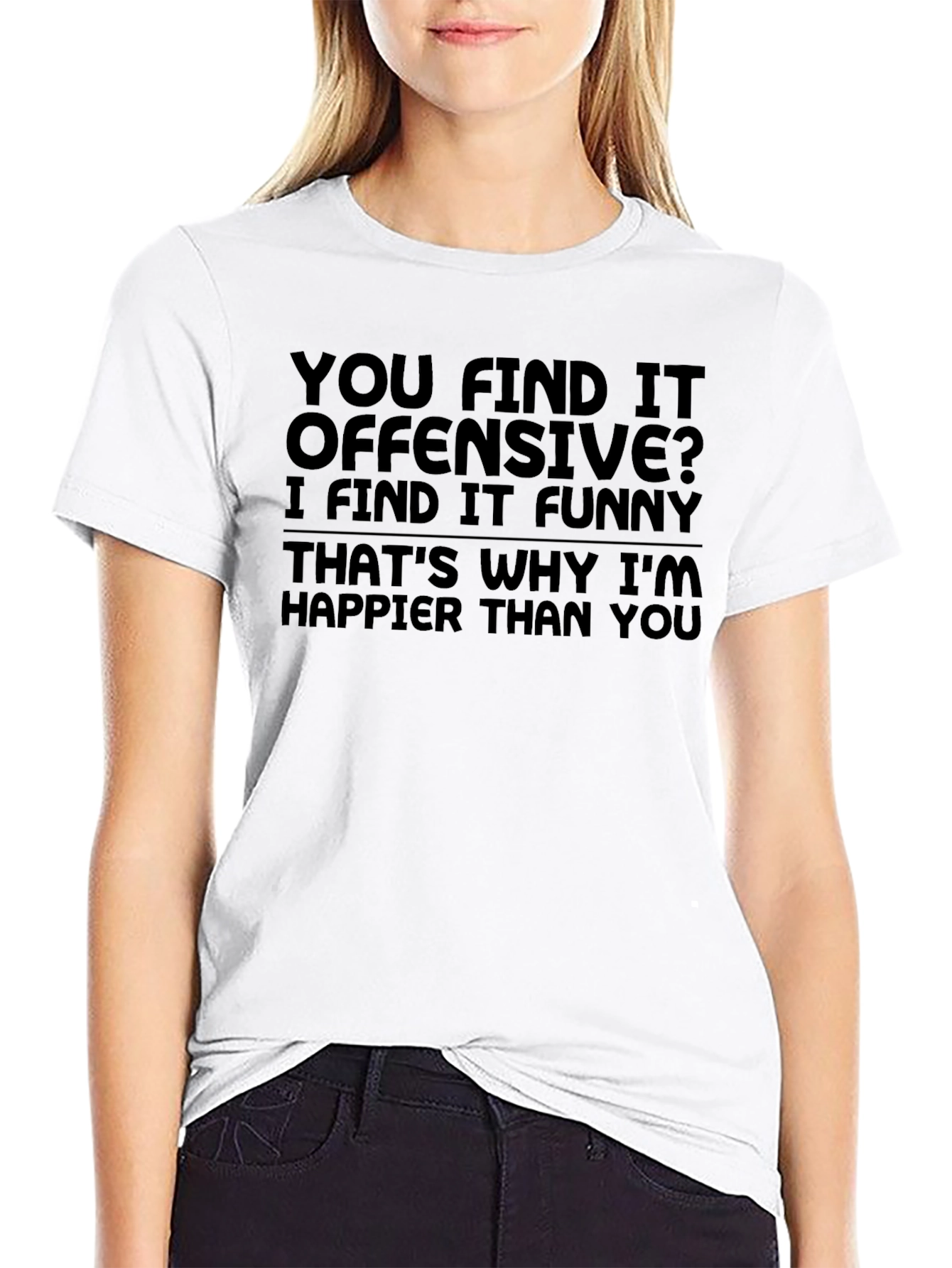 Offensive? Funny? Black Humor T-Shirt