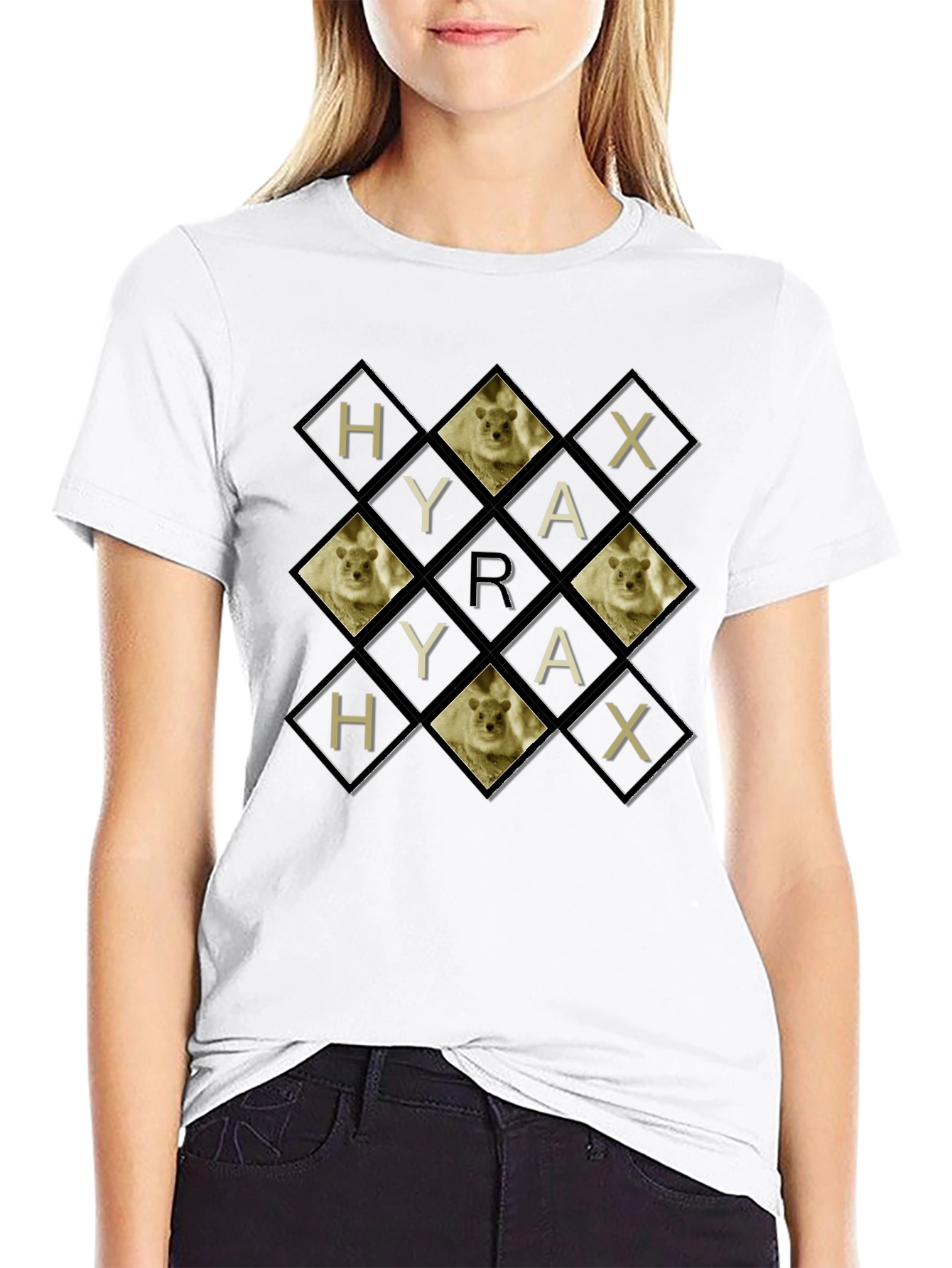 HYRAX T-Shirt - Unique Graphic Design
