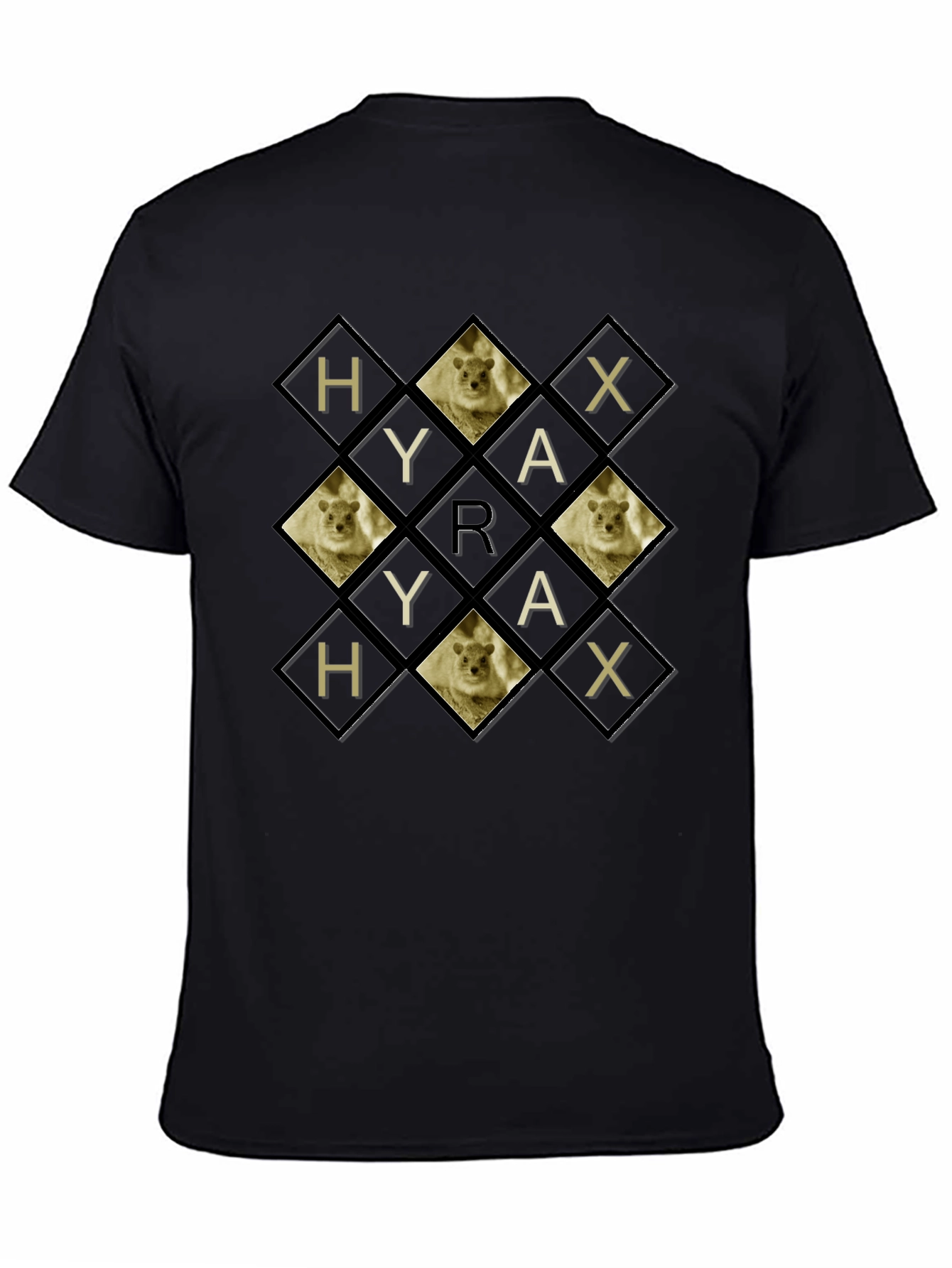 HYRAX T-Shirt - Unique Graphic Design