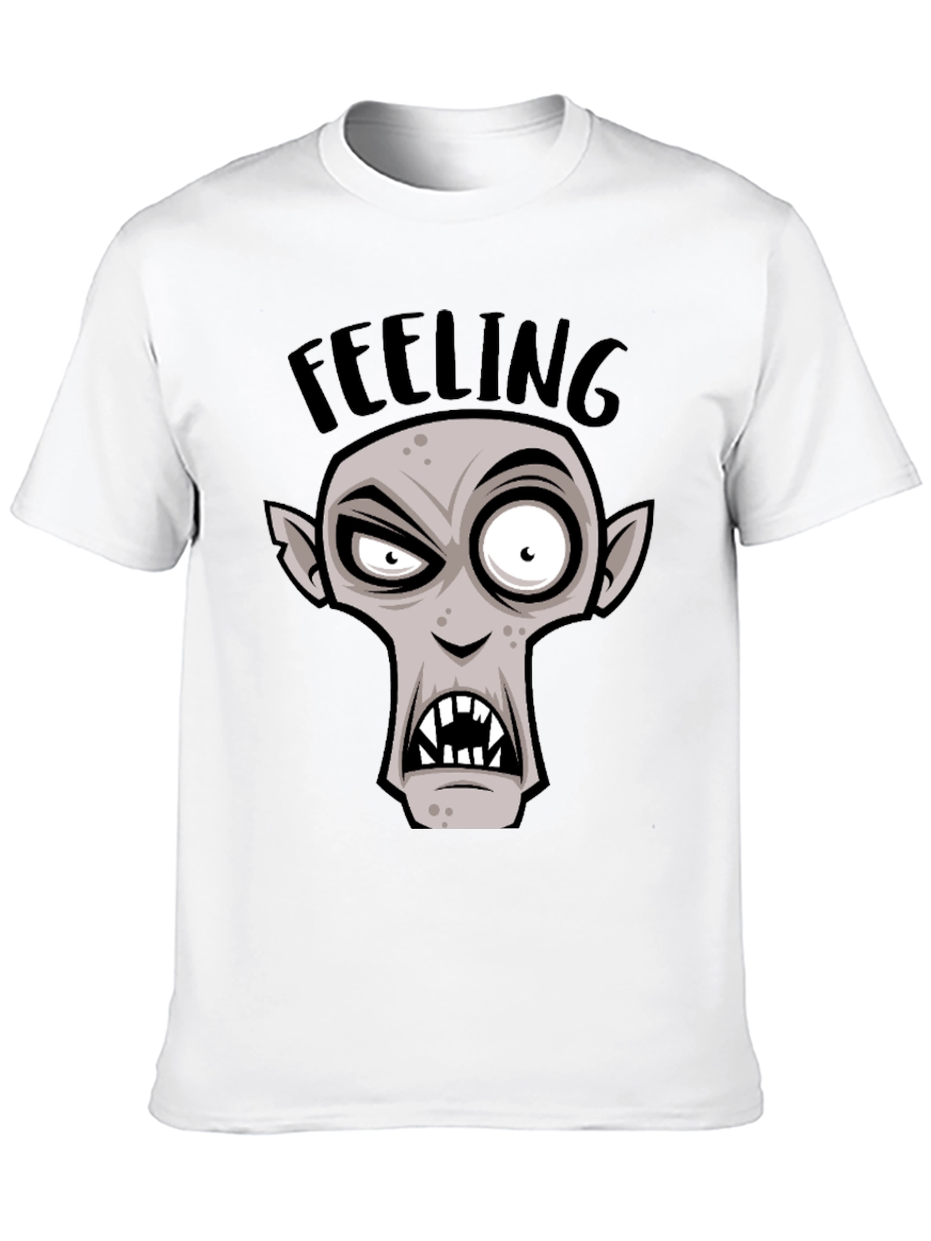 Feeling Ghoul T-Shirt - Spooky Cartoon Graphic Tee