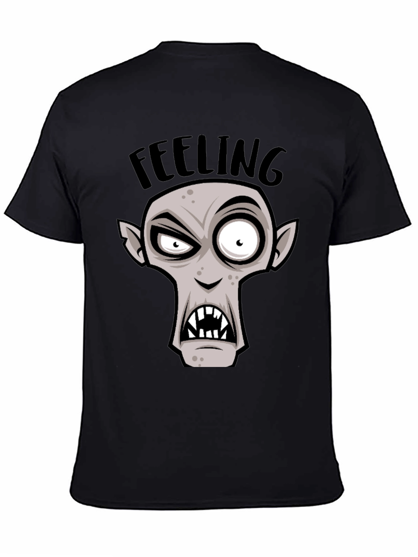 Feeling Ghoul T-Shirt - Spooky Cartoon Graphic Tee