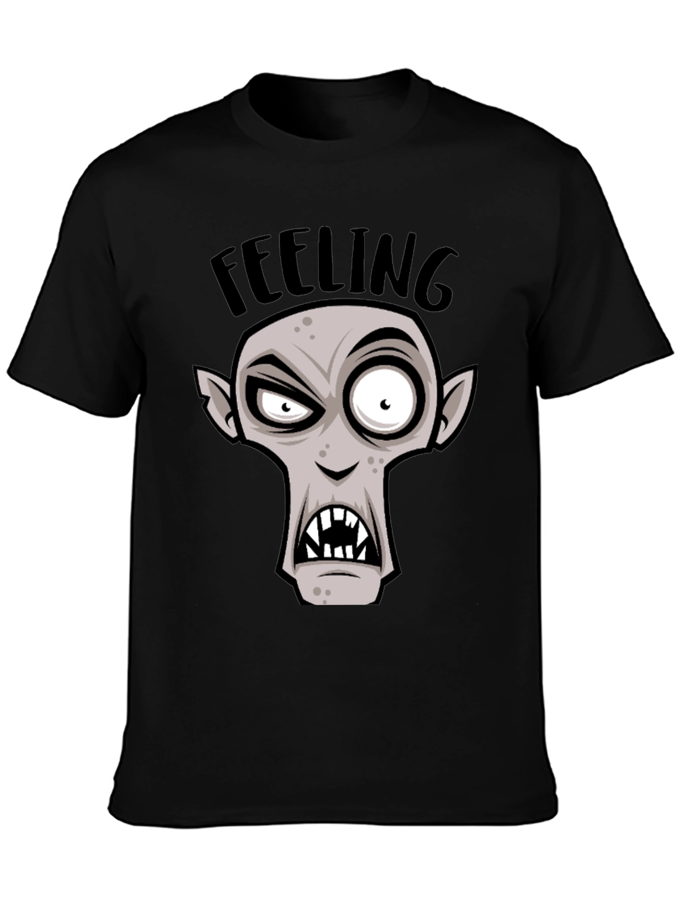 Feeling Ghoul T-Shirt - Spooky Cartoon Graphic Tee